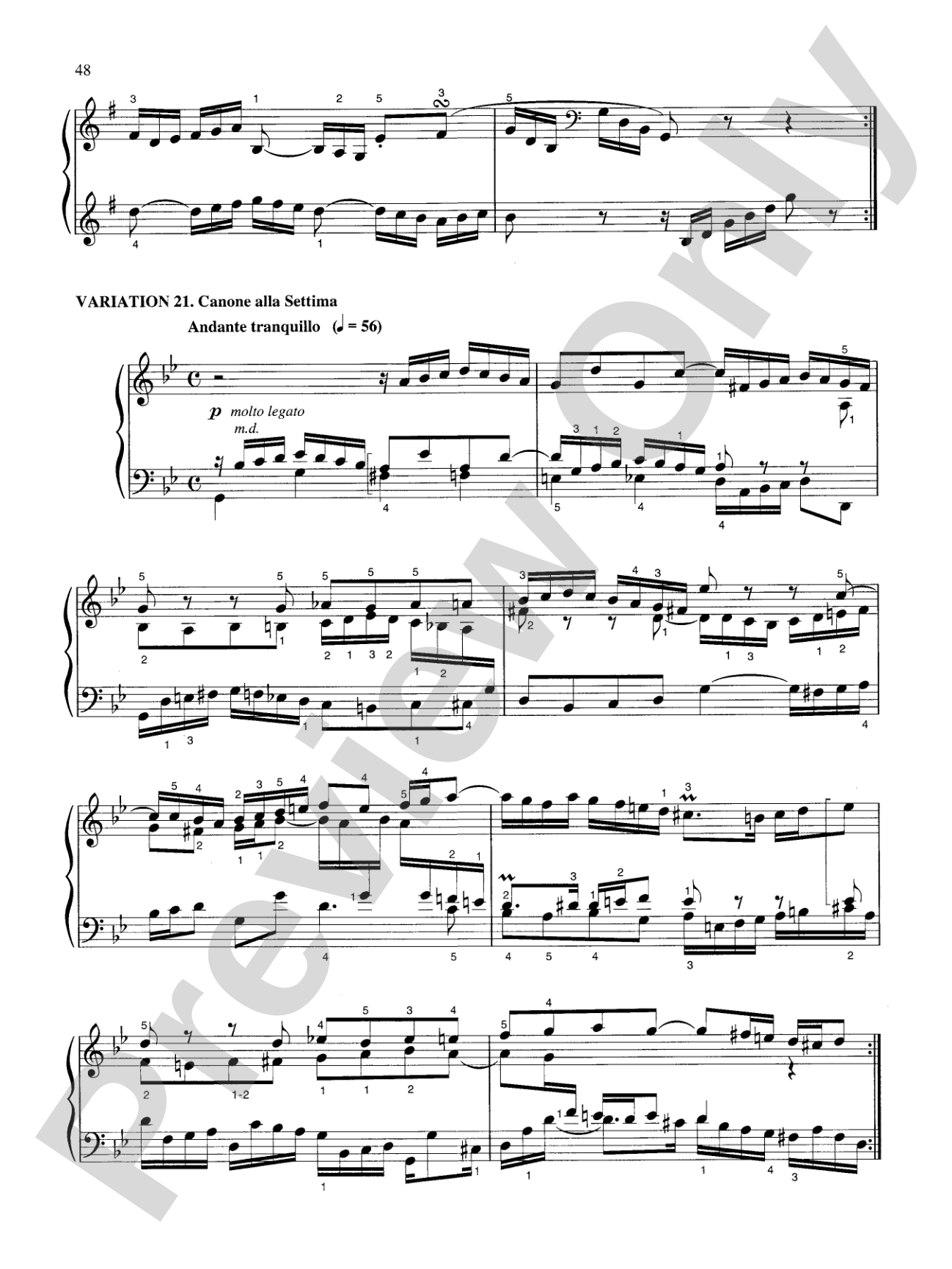 Bach: Goldberg Variations