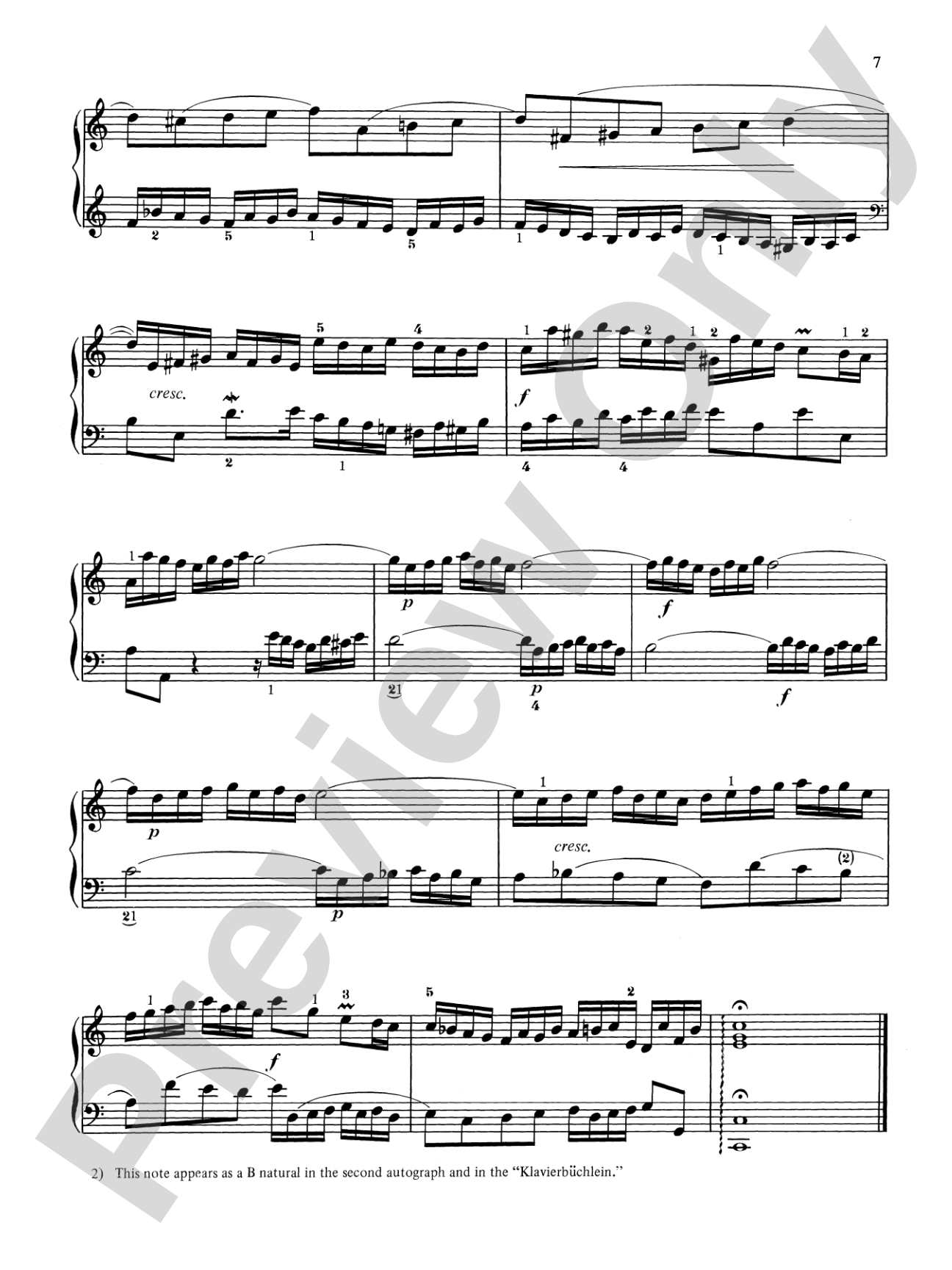 Bach: Two and Three-Part Inventions (Ed. Hans Bischoff): Piano Book