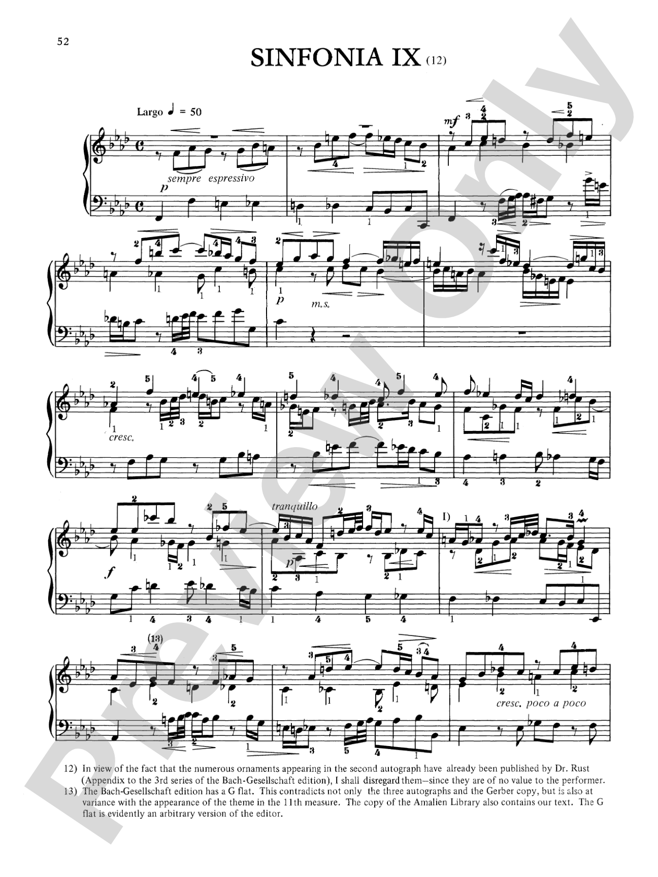 Bach: Two and Three-Part Inventions (Ed. Hans Bischoff)