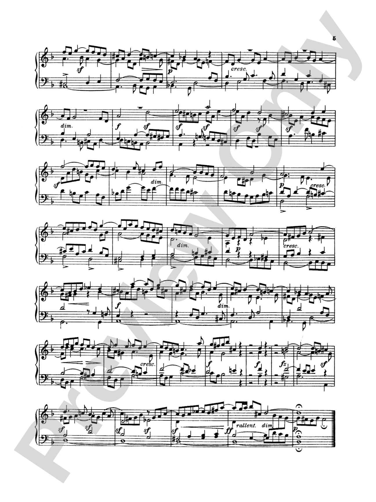 Bach: The Art of the Fugue (Ed. Carl Czerny): Piano Book