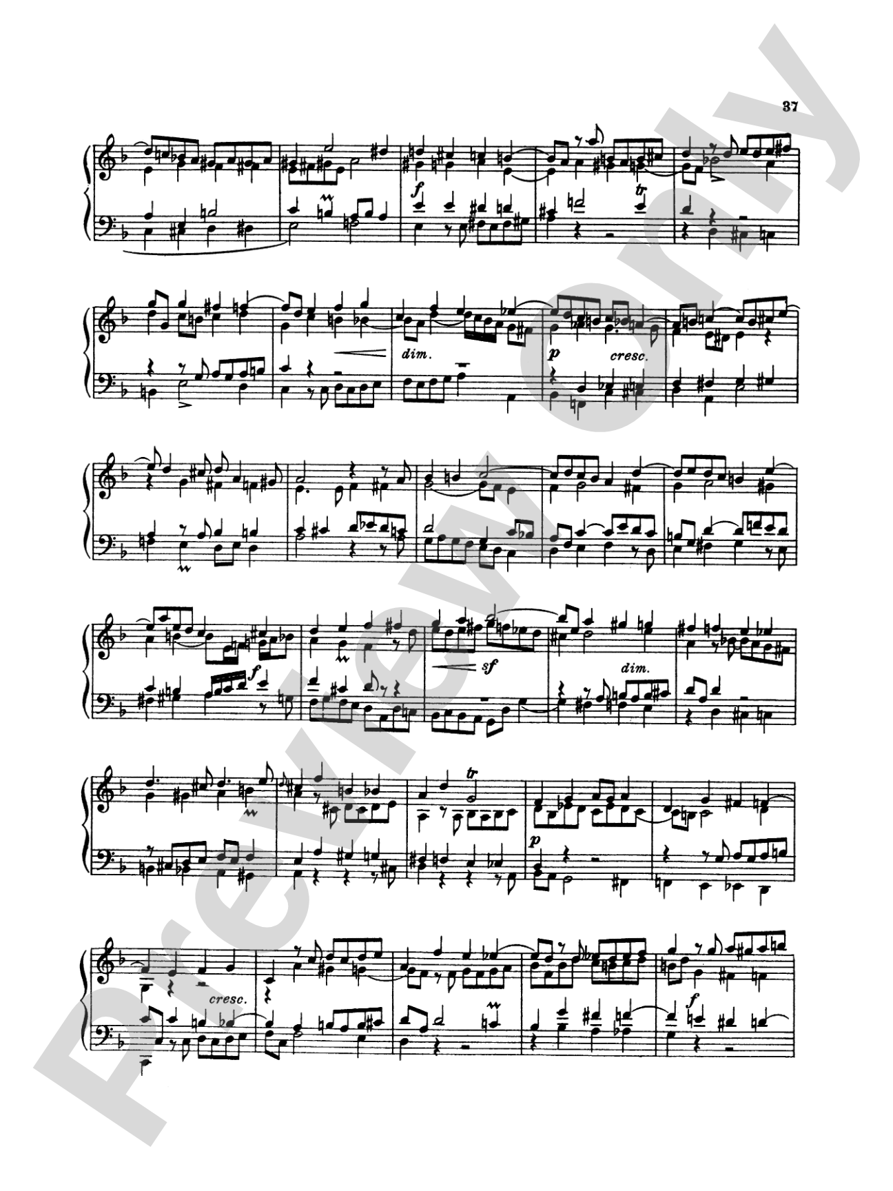 Bach: The Art of the Fugue (Ed. Carl Czerny)