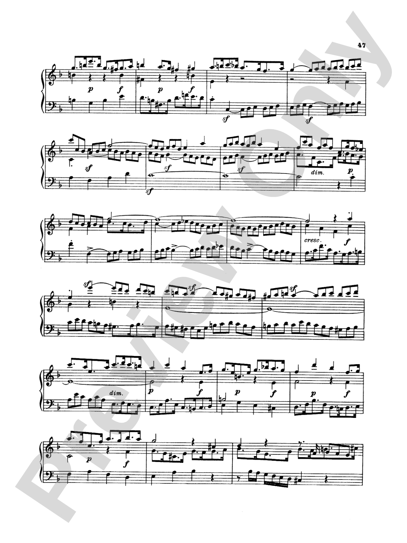 Bach: The Art of the Fugue (Ed. Carl Czerny)