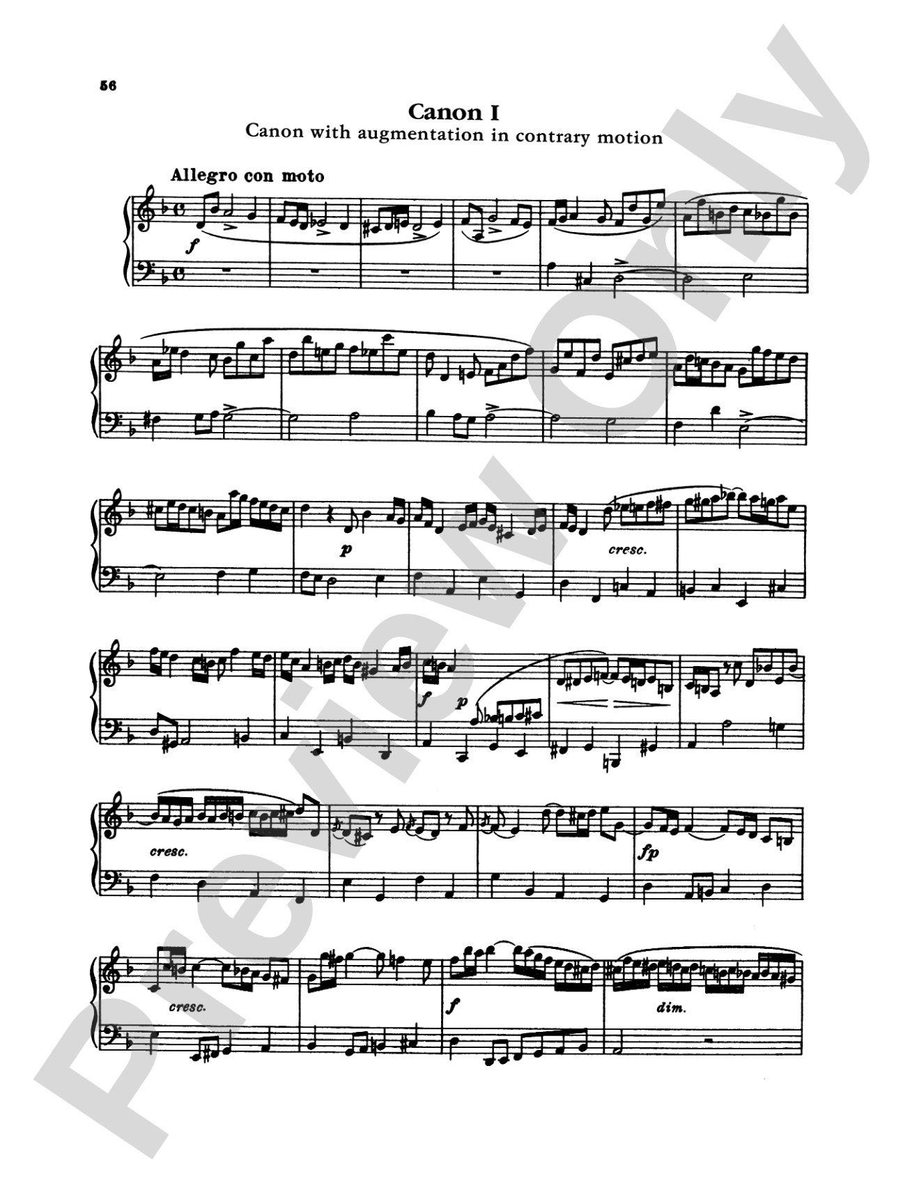 Bach: The Art of the Fugue (Ed. Carl Czerny)