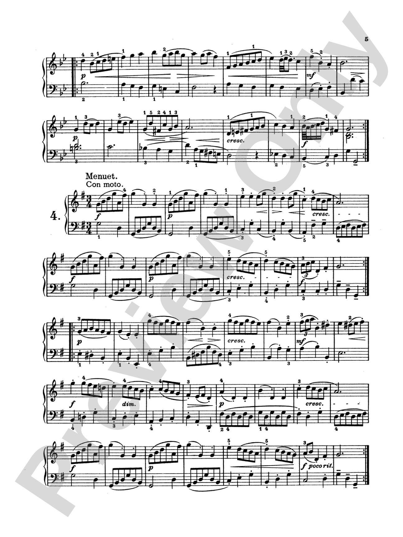 Bach: Twenty Easy Pieces from the Anna Magdalena Notenbuch