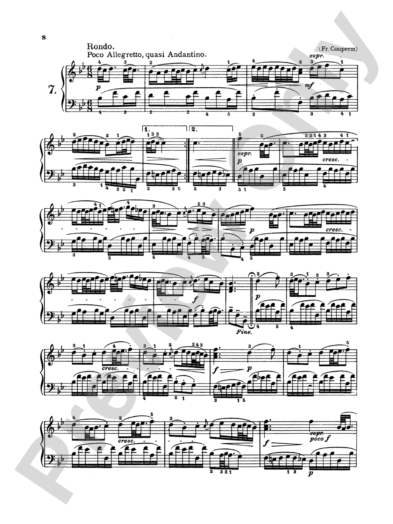 Bach: Twenty Easy Pieces from the Anna Magdalena Notenbuch