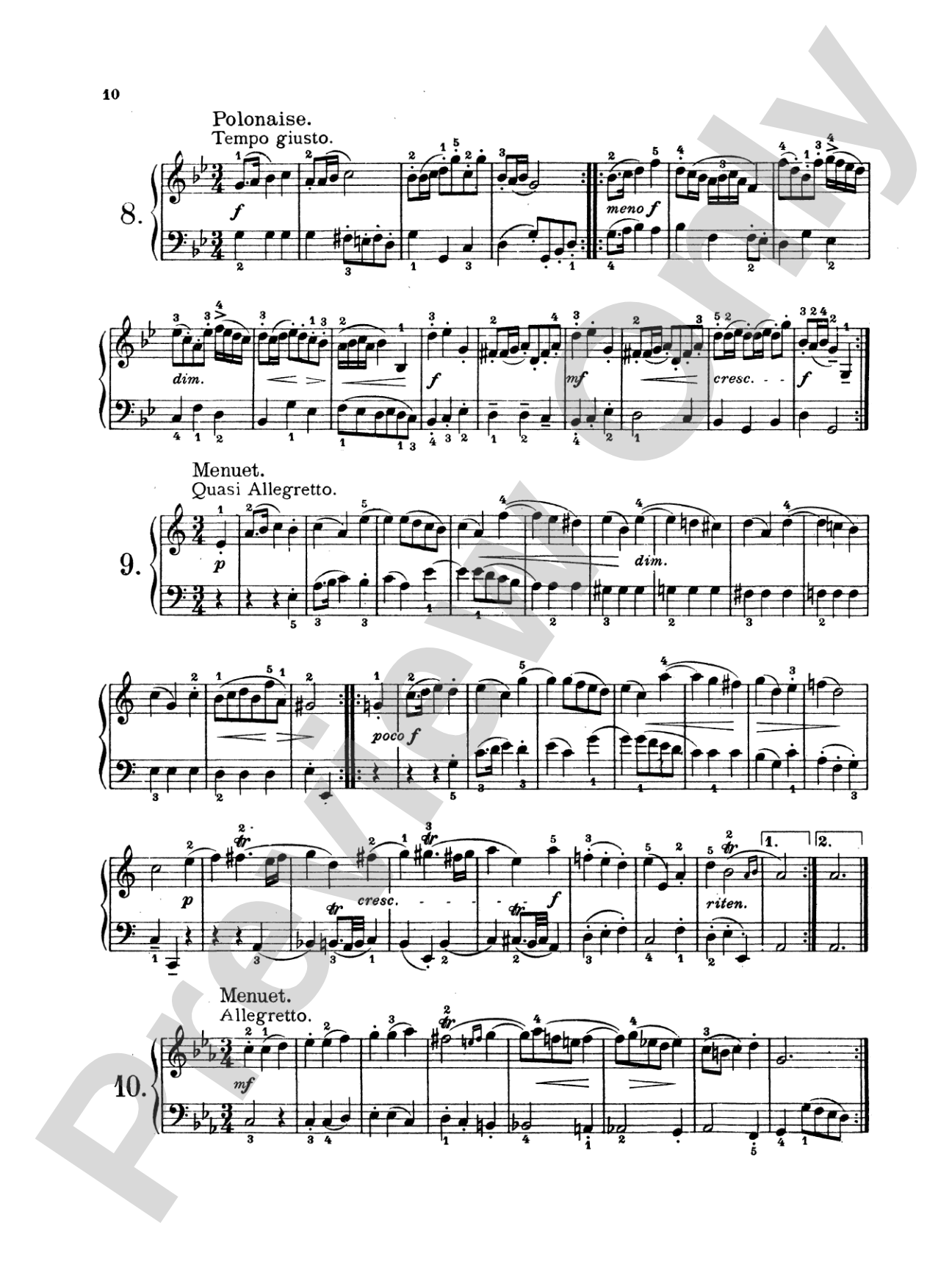 Bach: Twenty Easy Pieces from the Anna Magdalena Notenbuch