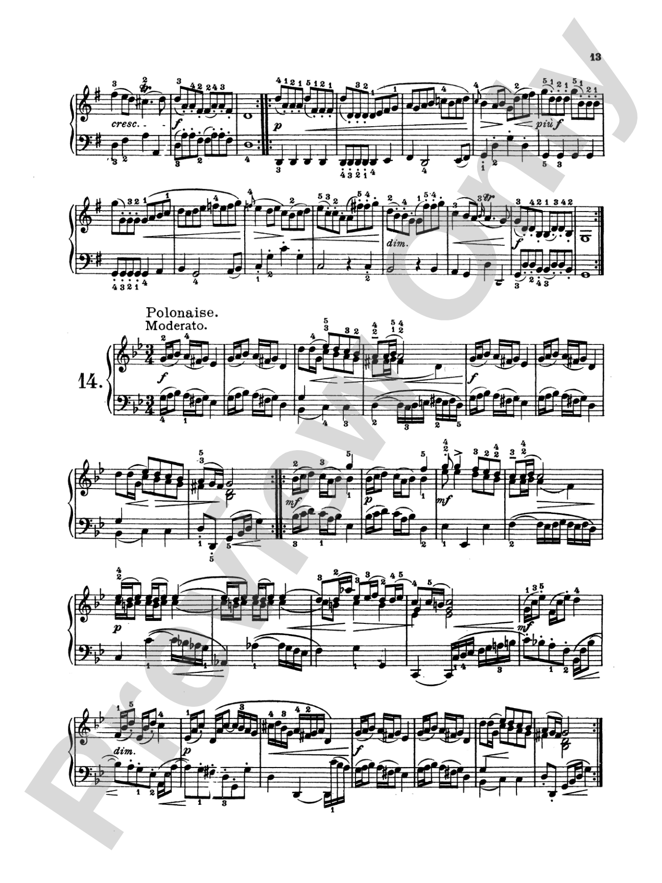 Bach: Twenty Easy Pieces from the Anna Magdalena Notenbuch