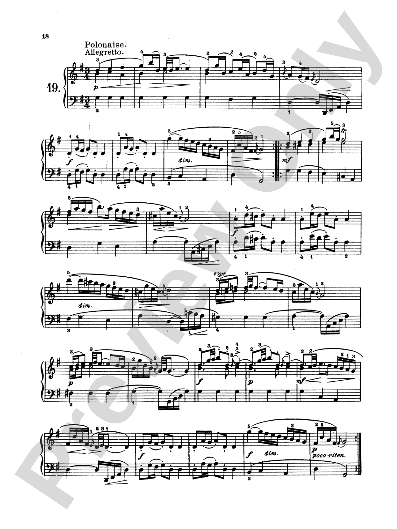 Bach: Twenty Easy Pieces from the Anna Magdalena Notenbuch