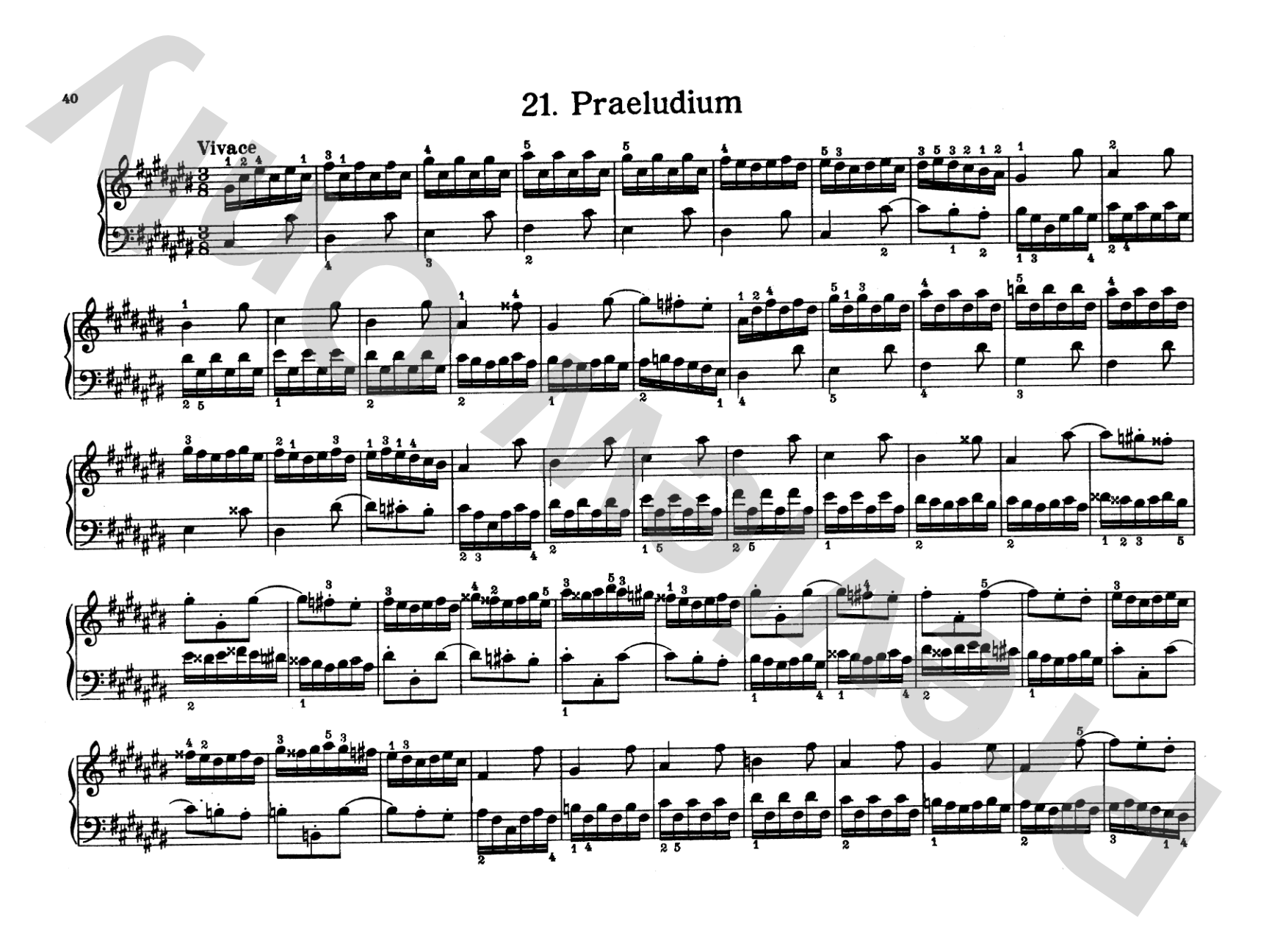 Bach: Notebook for Wilhelm Friedemann Bach