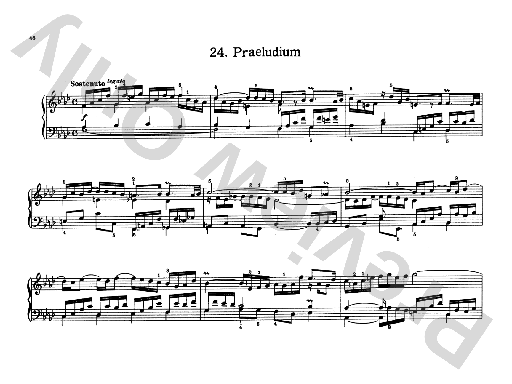 Bach: Notebook for Wilhelm Friedemann Bach