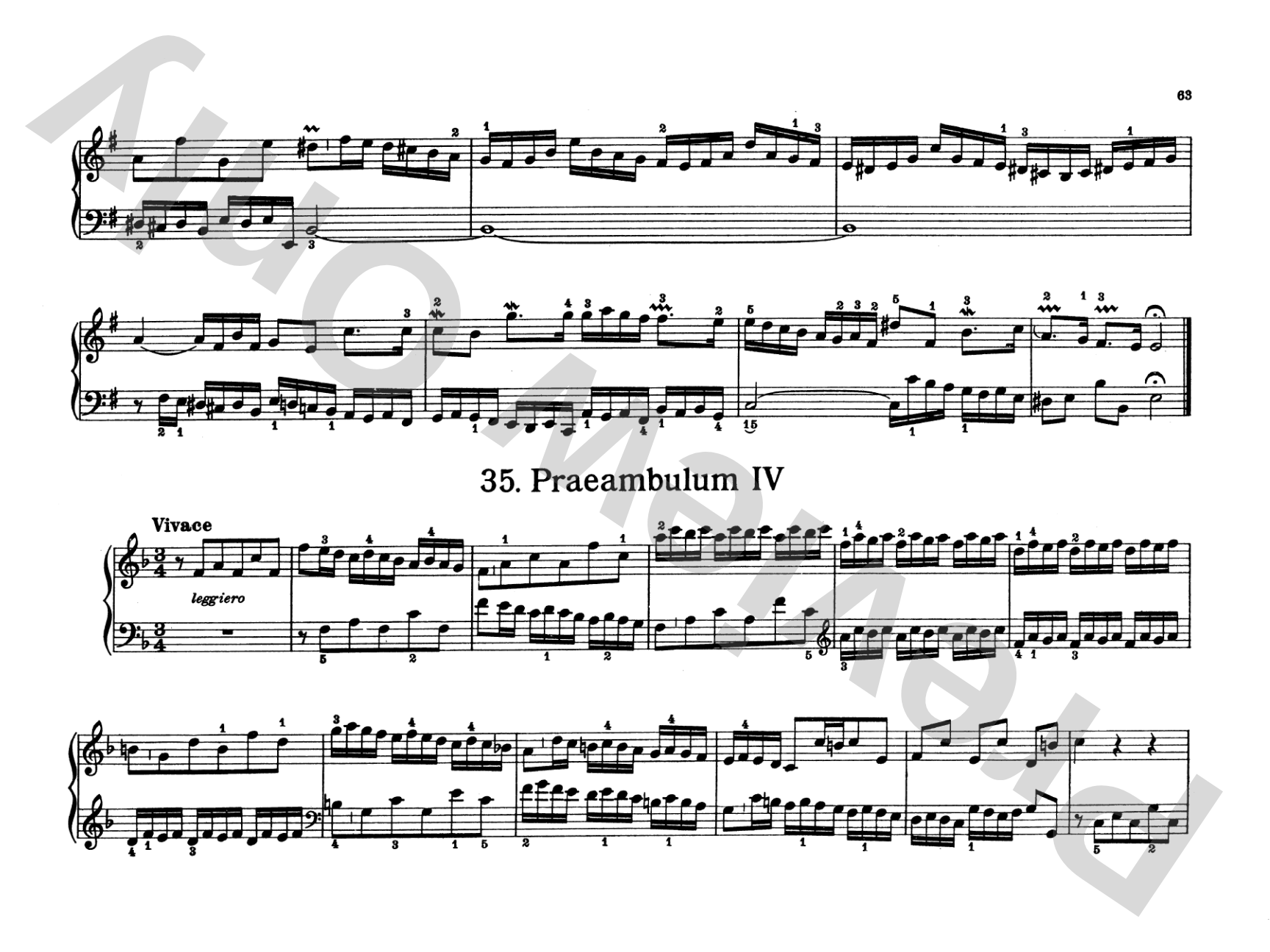 Bach: Notebook for Wilhelm Friedemann Bach