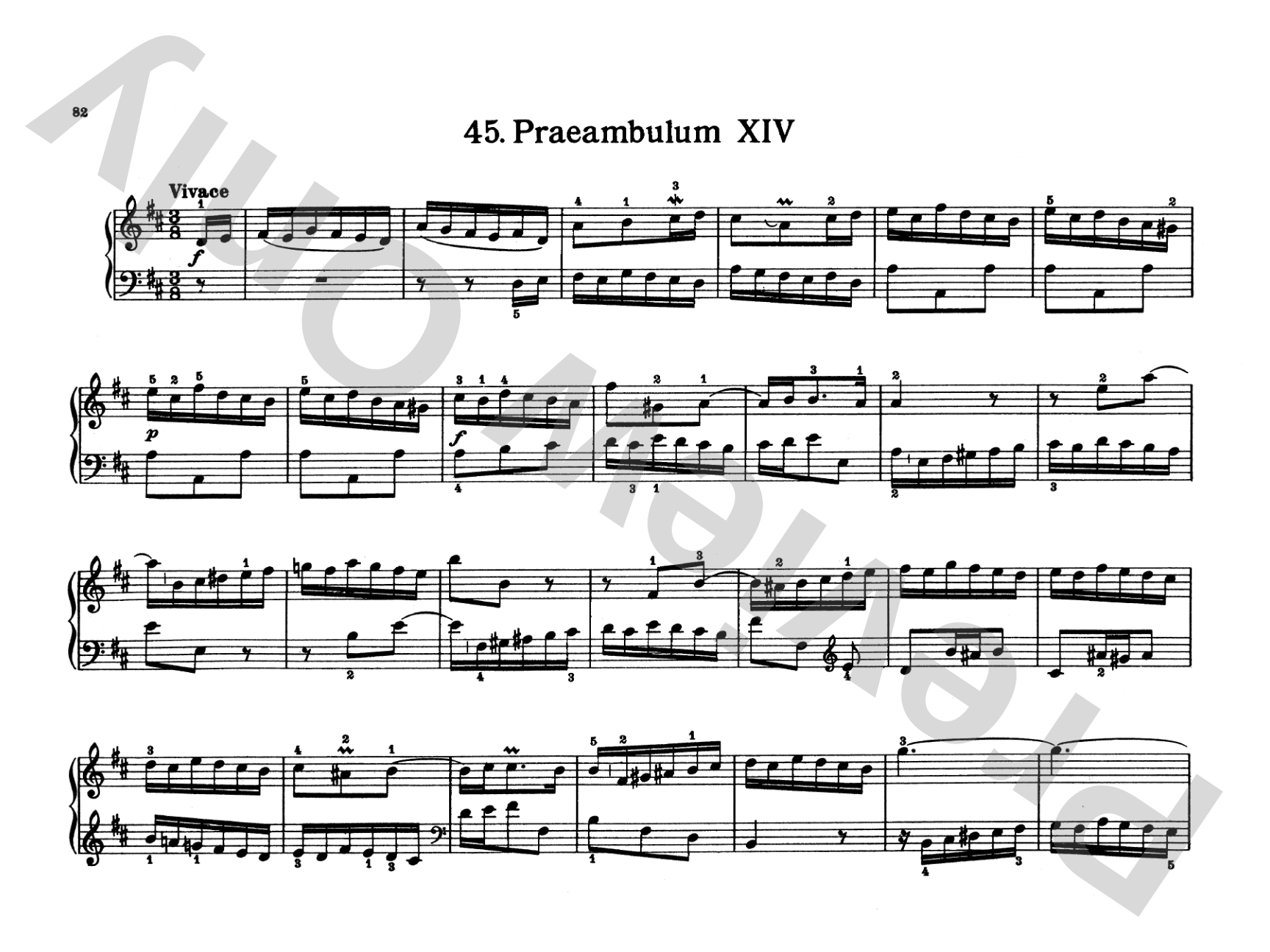 Bach: Notebook for Wilhelm Friedemann Bach