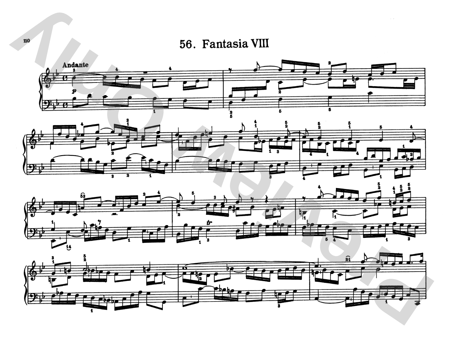 Bach: Notebook for Wilhelm Friedemann Bach