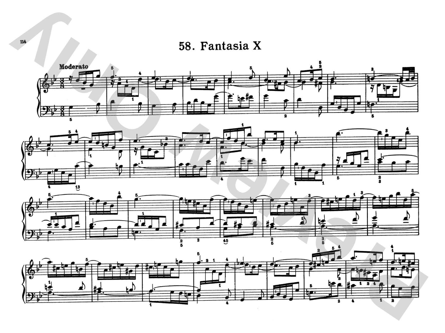 Bach: Notebook for Wilhelm Friedemann Bach