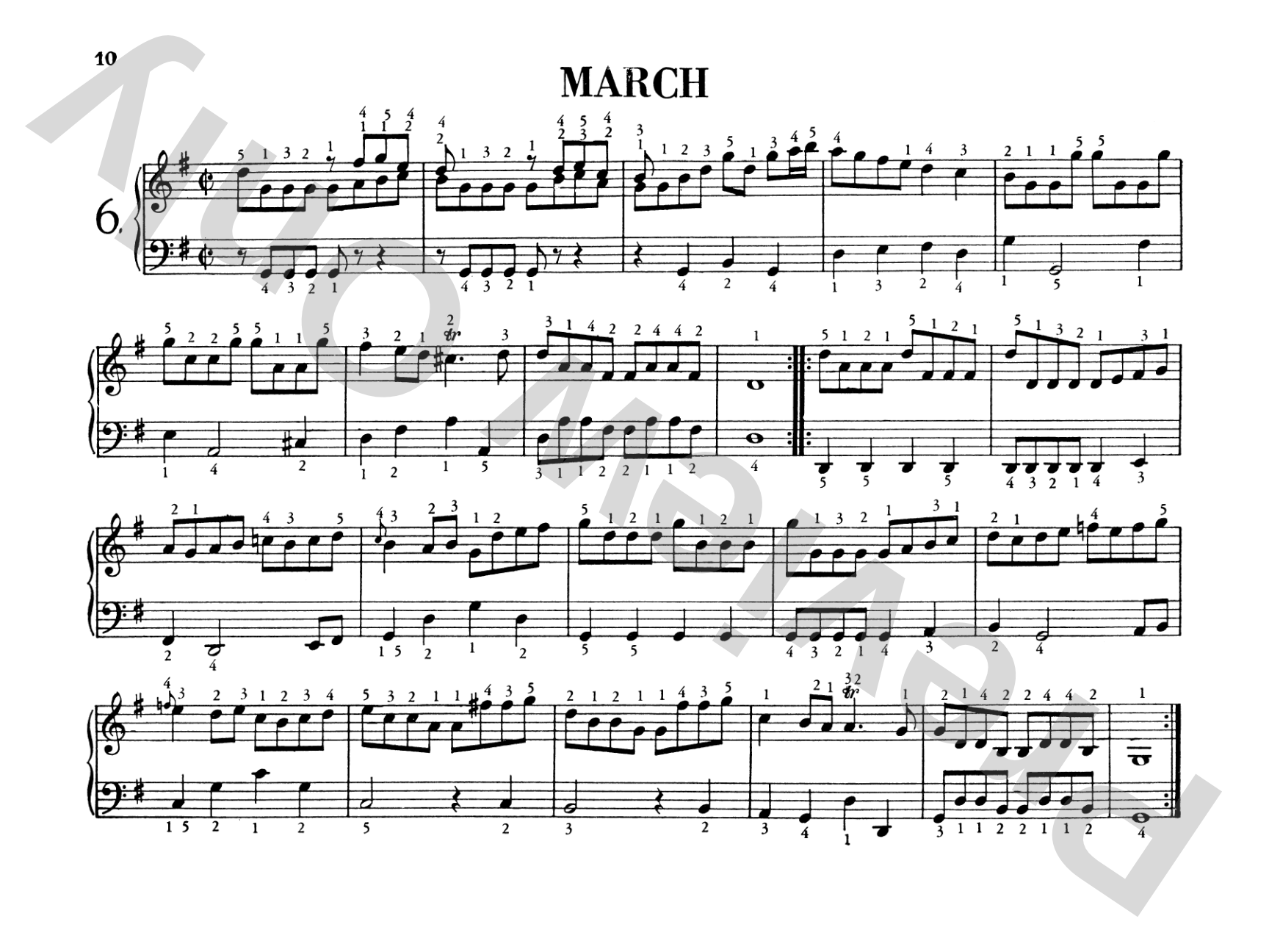 Bach: The First Bach Book (Fing. Alexander Lipsky)