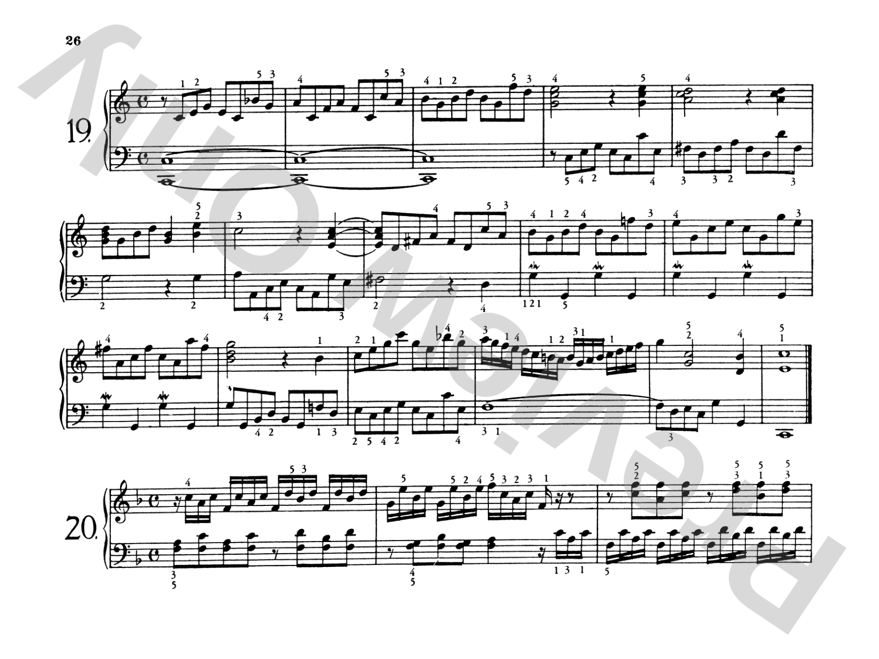 Bach: The First Bach Book (Fing. Alexander Lipsky)