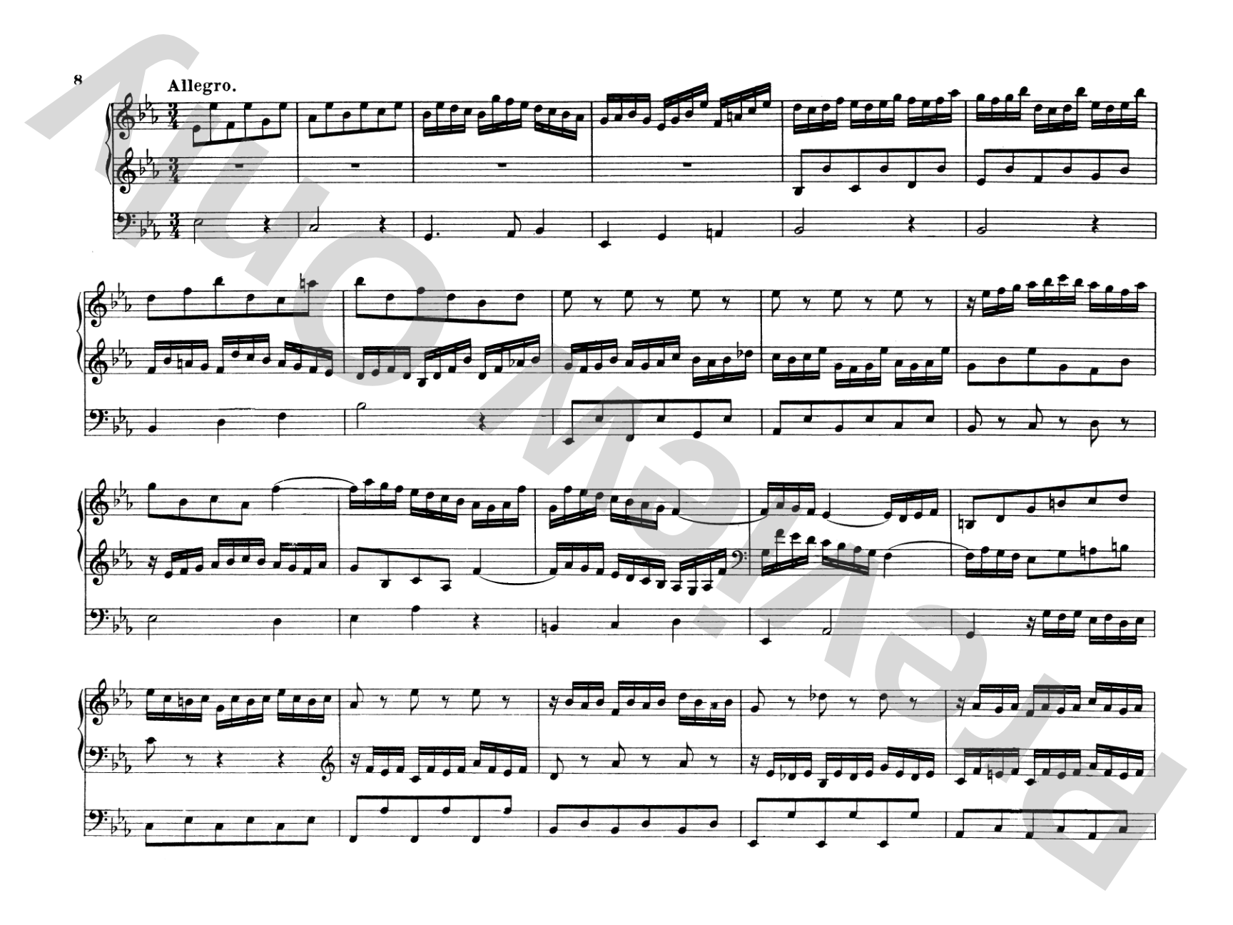 Bach: Complete Organ Works, Volume I: Organ Comb Bound Book
