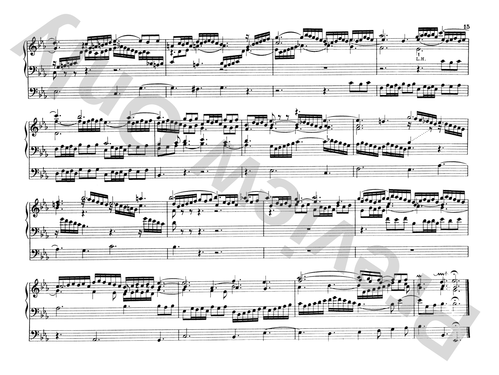Bach: Complete Organ Works, Volume III: Organ Comb Bound Book