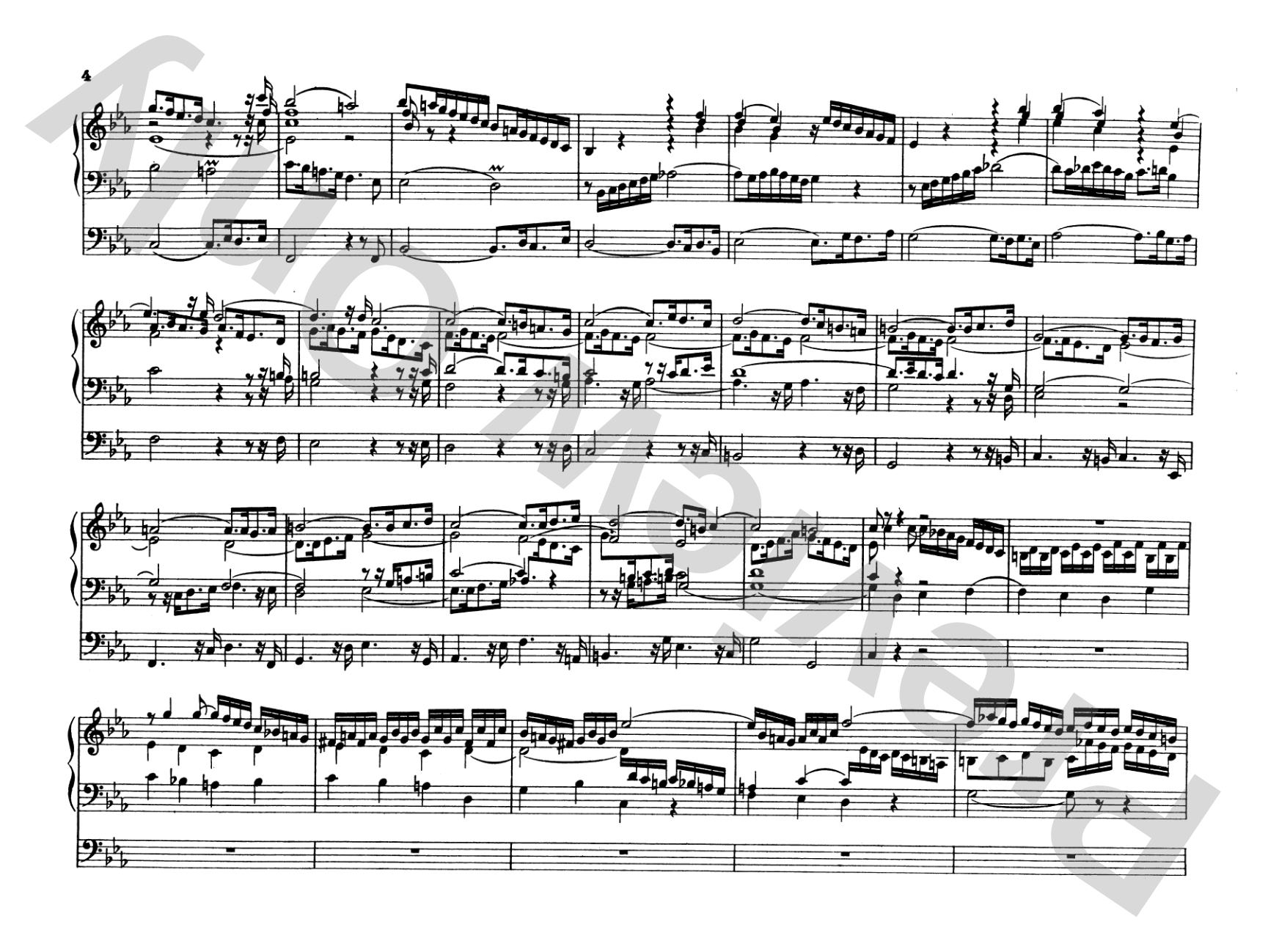 Bach: Complete Organ Works, Volume III: Organ Comb Bound Book