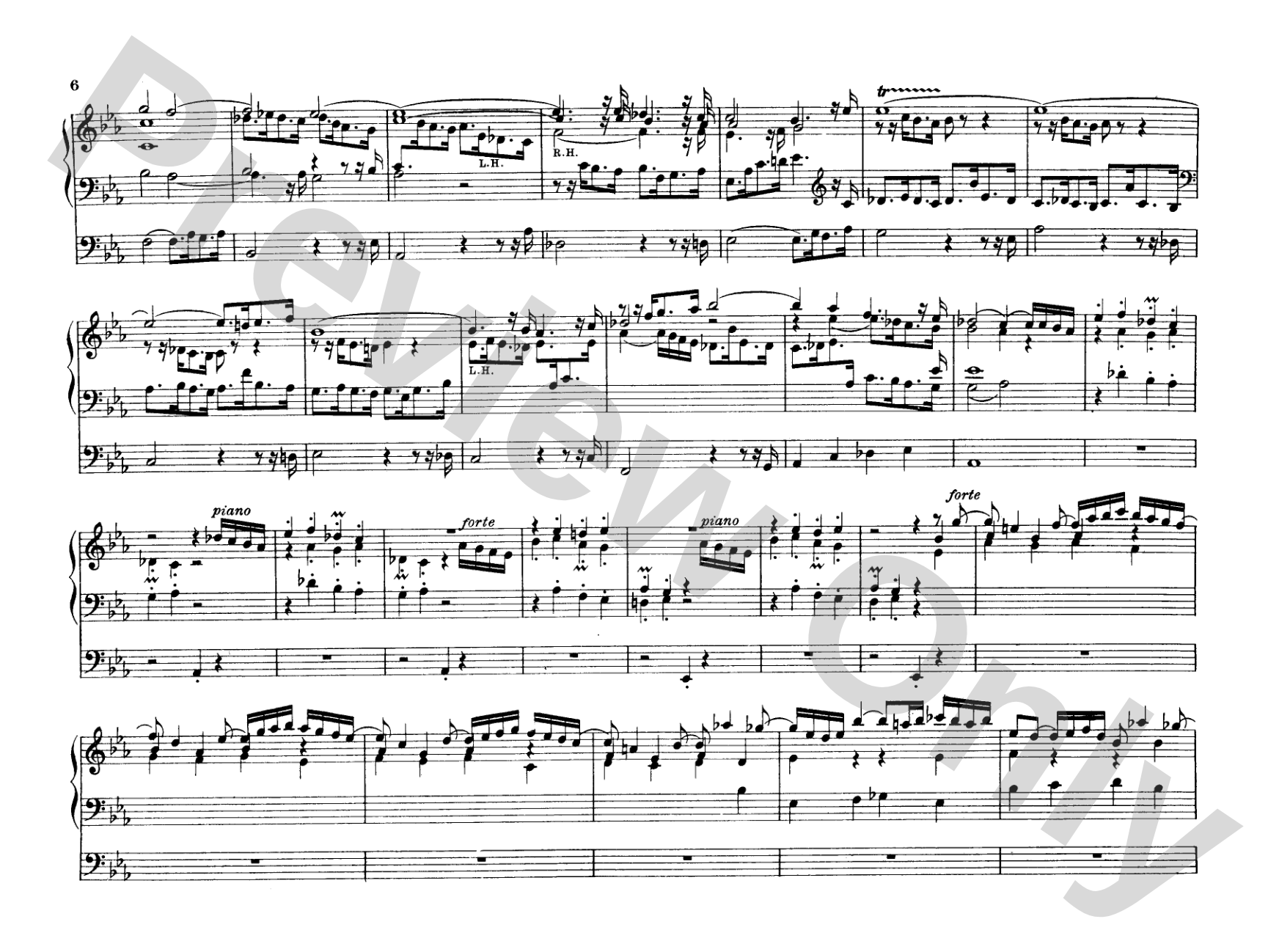 Bach: Complete Organ Works, Volume III: Organ Comb Bound Book