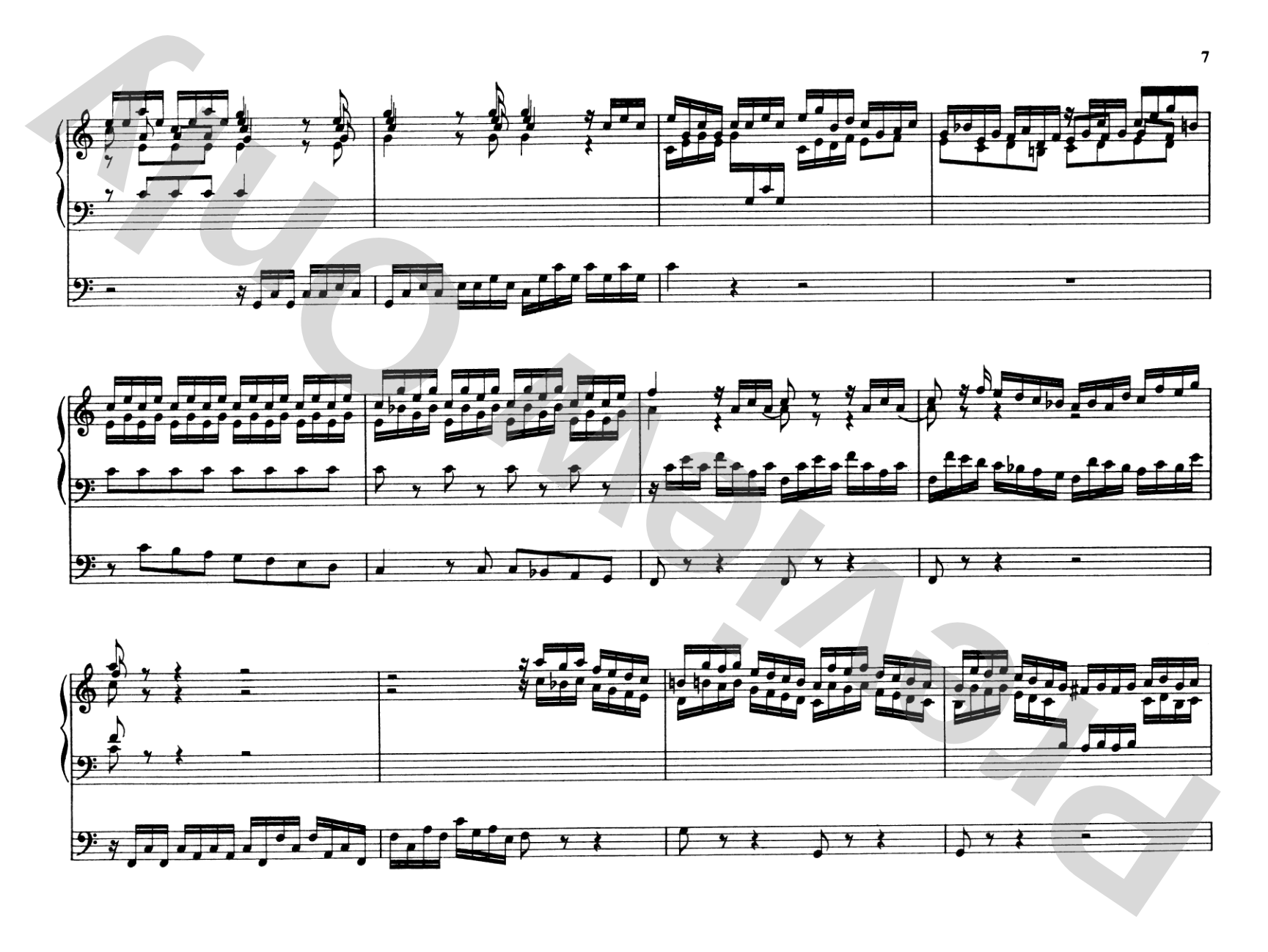 Bach: Complete Organ Works, Volume IV: Organ Comb Bound Book
