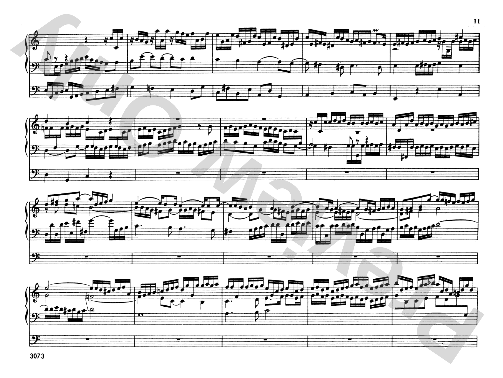 Bach: Complete Organ Works, Volume IV: Organ Comb Bound Book