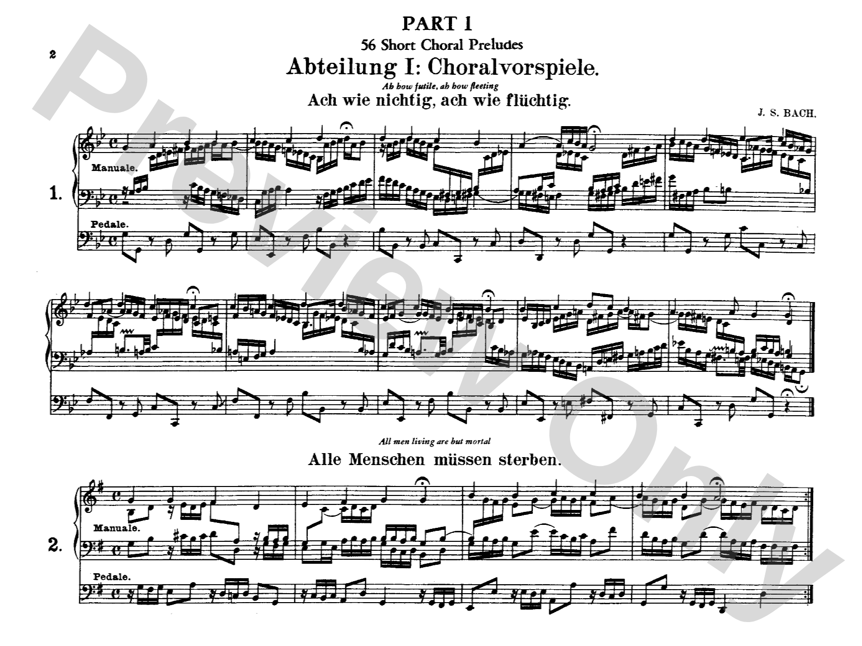 Bach: Complete Organ Works, Volume V: Organ Comb Bound Book