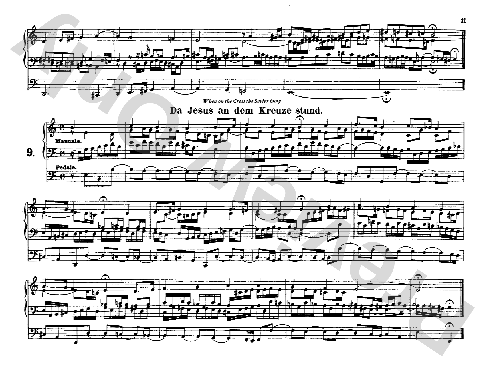 Bach: Complete Organ Works, Volume V: Organ Comb Bound Book