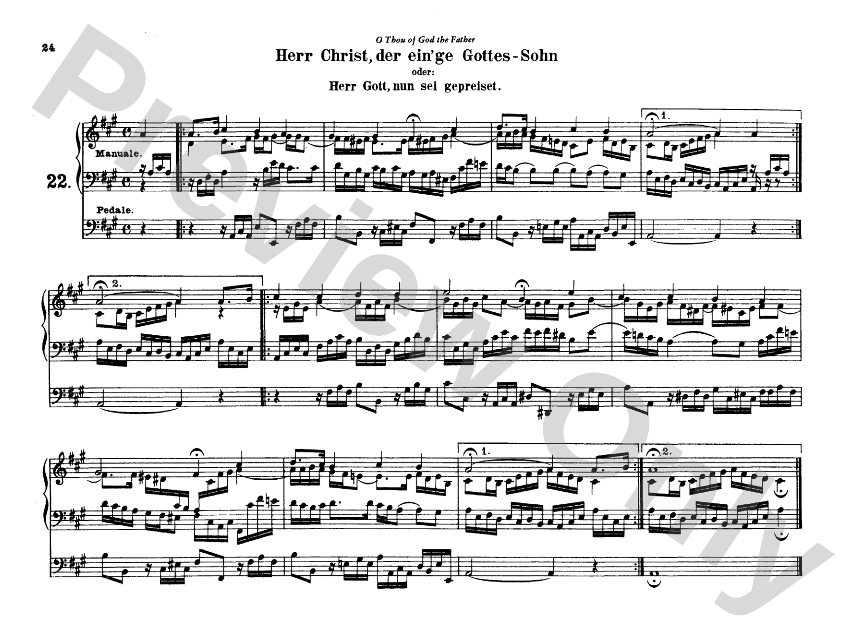 Bach: Complete Organ Works, Volume V: Organ Comb Bound Book