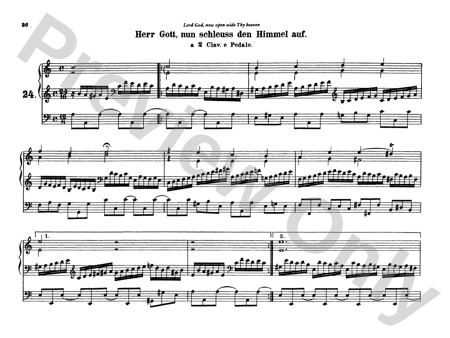 Bach: Complete Organ Works, Volume V: Organ Comb Bound Book