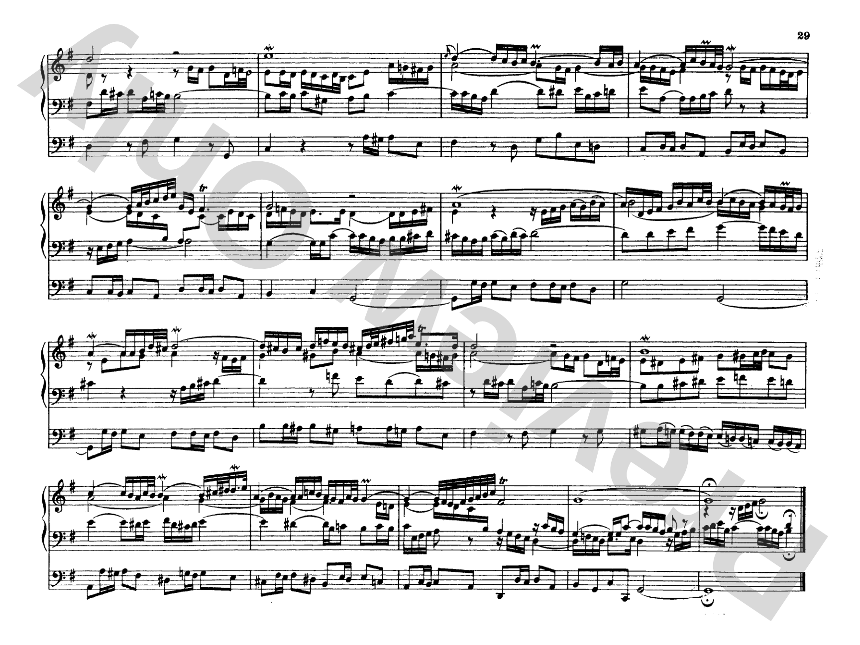 Bach: Complete Organ Works, Volume V: Organ Comb Bound Book