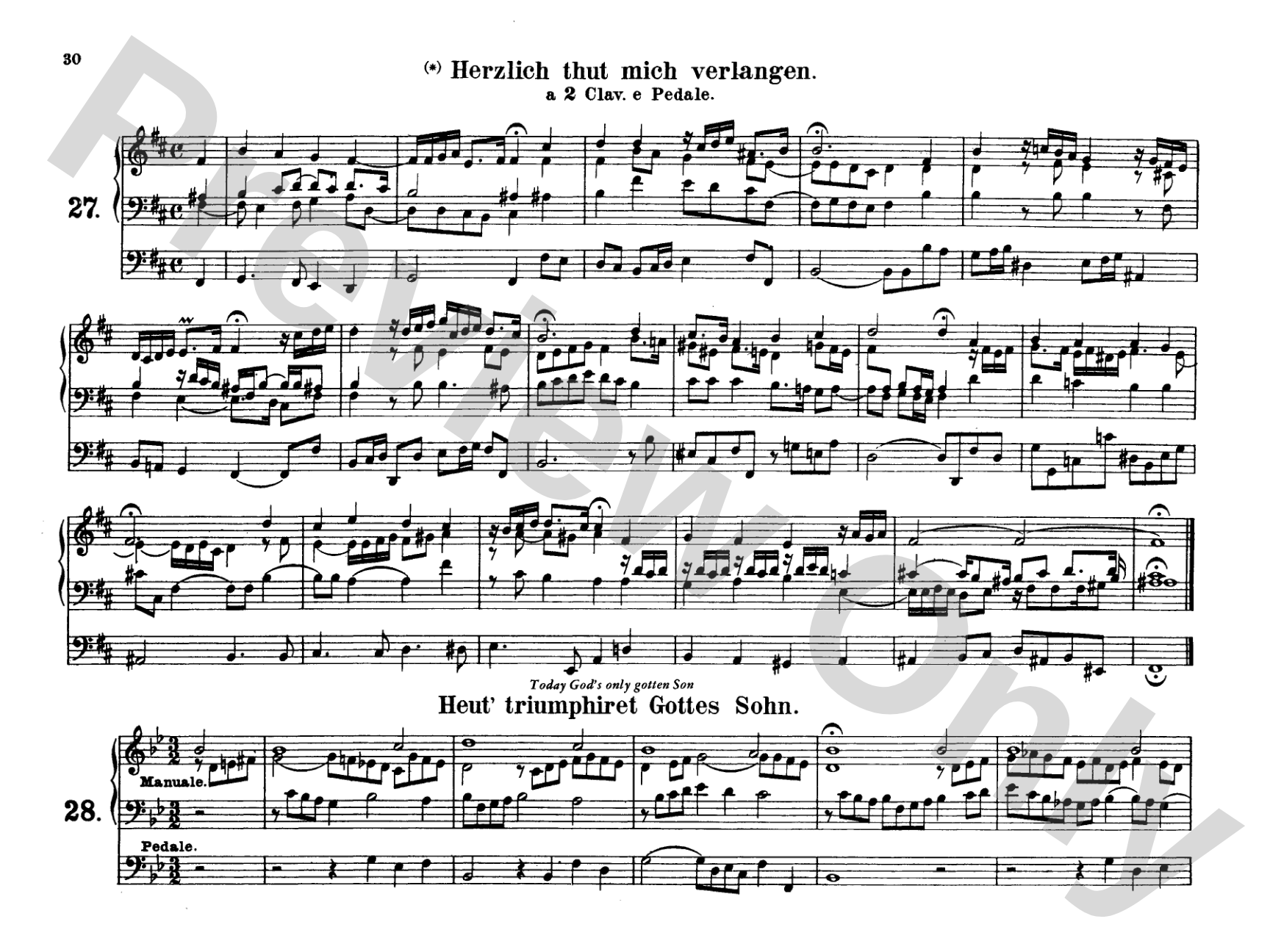 Bach: Complete Organ Works, Volume V: Organ Comb Bound Book