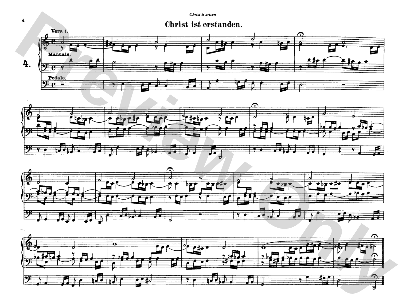 Bach: Complete Organ Works, Volume V: Organ Comb Bound Book