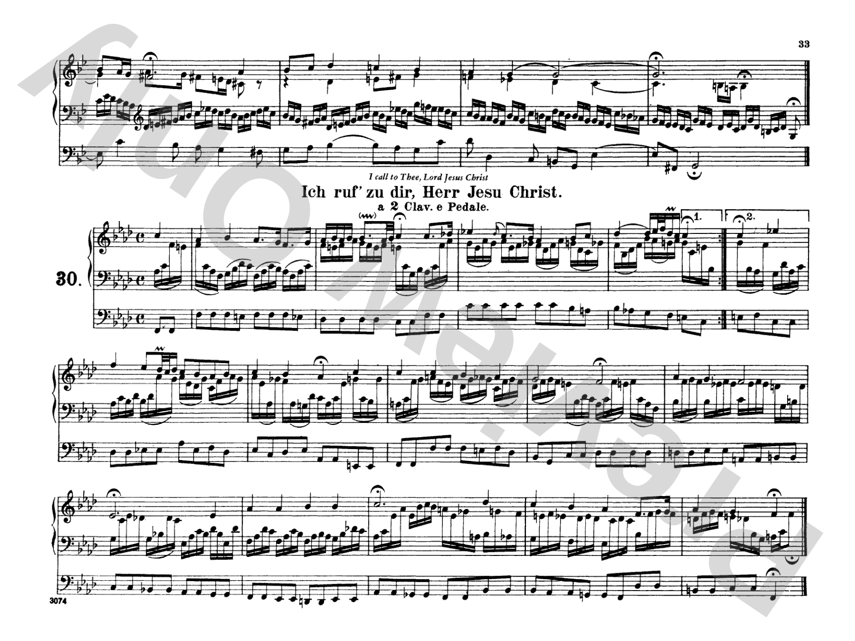 Bach: Complete Organ Works, Volume V: Organ Comb Bound Book