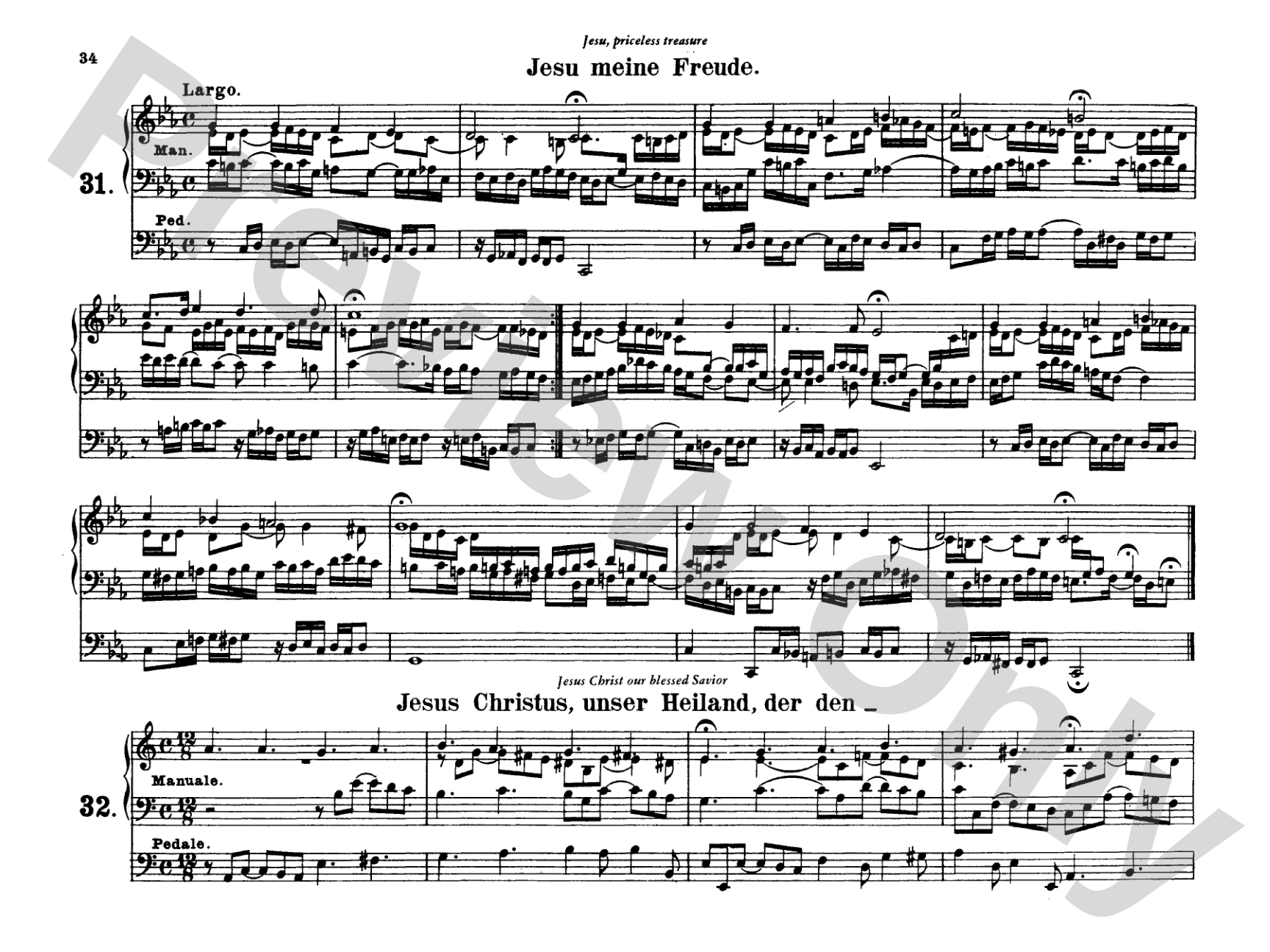 Bach: Complete Organ Works, Volume V: Organ Comb Bound Book