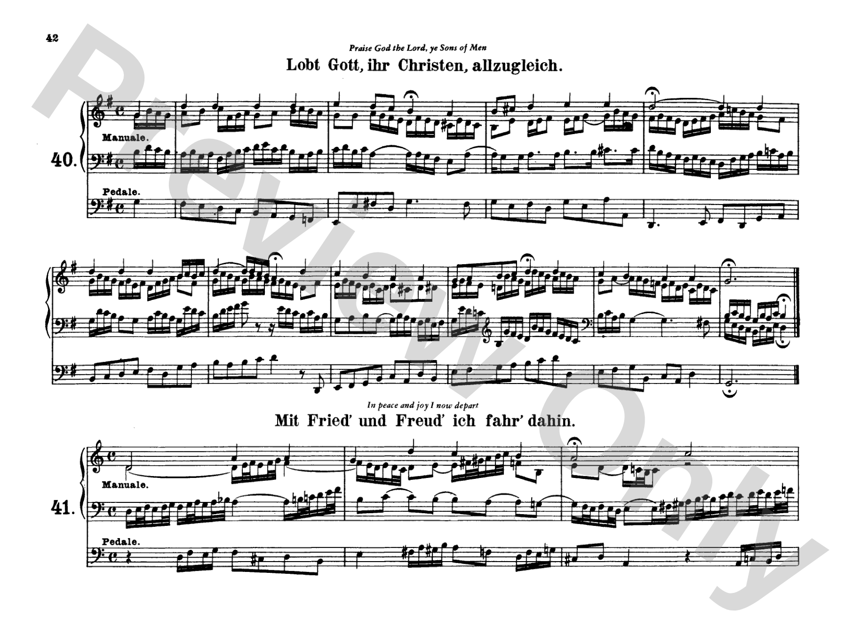 Bach: Complete Organ Works, Volume V: Organ Comb Bound Book