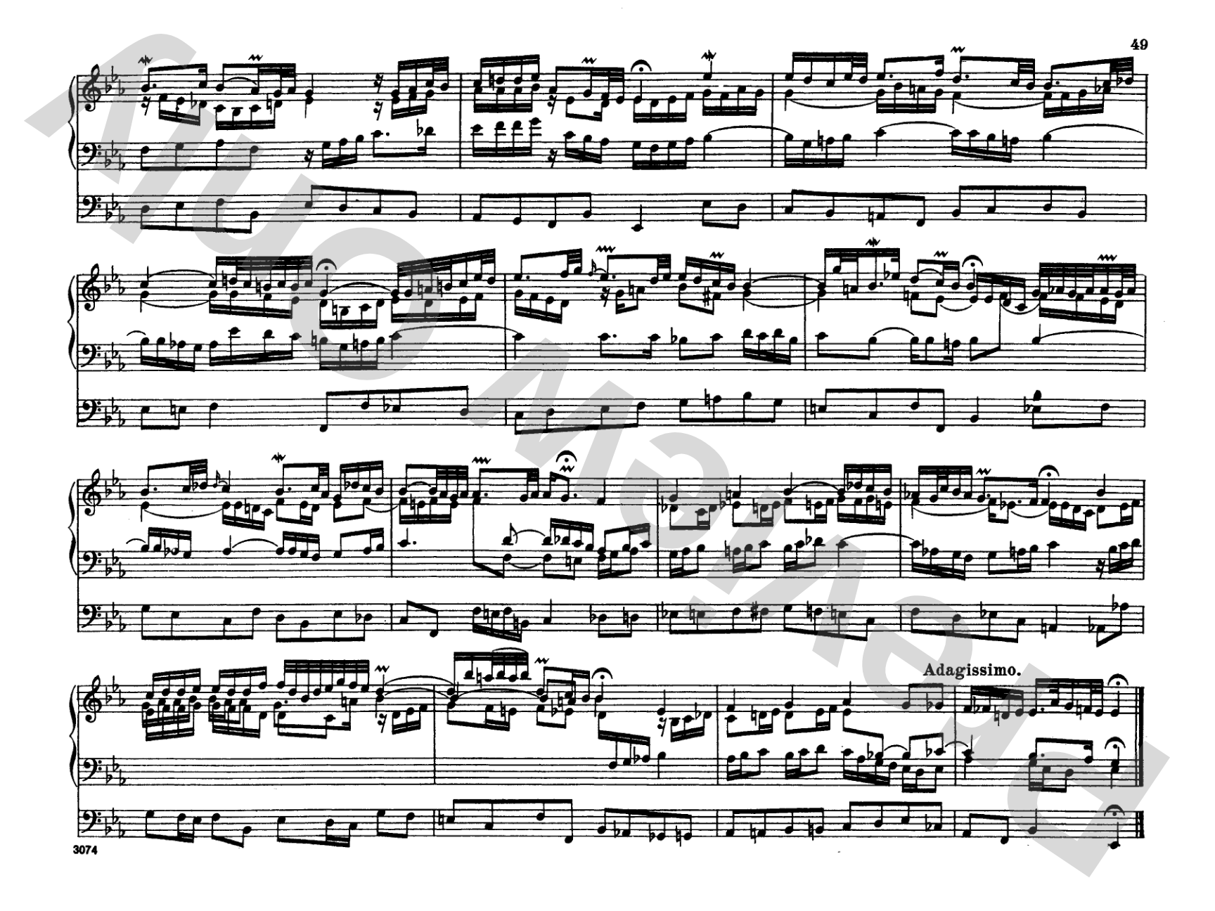 Bach: Complete Organ Works, Volume V: Organ Comb Bound Book