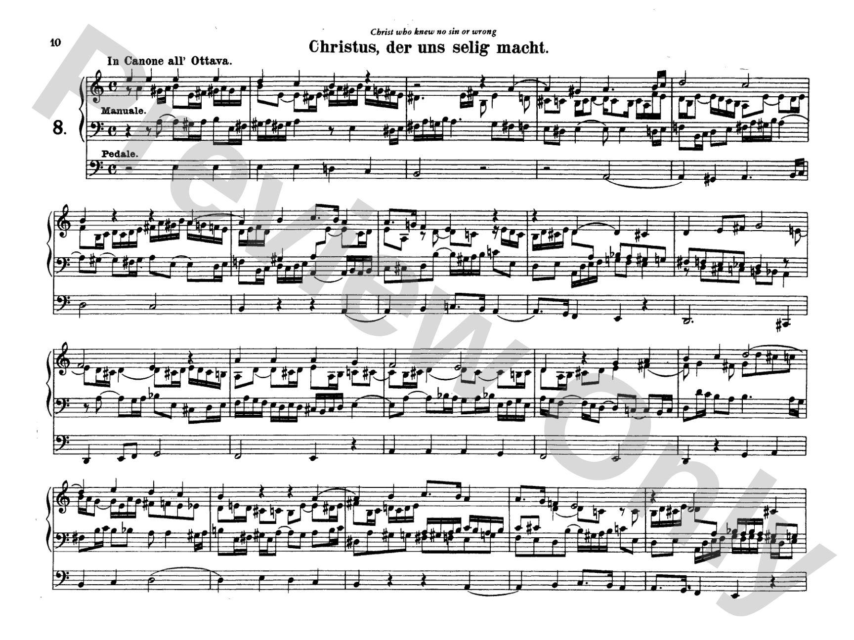 Bach: Complete Organ Works, Volume V: Organ Comb Bound Book