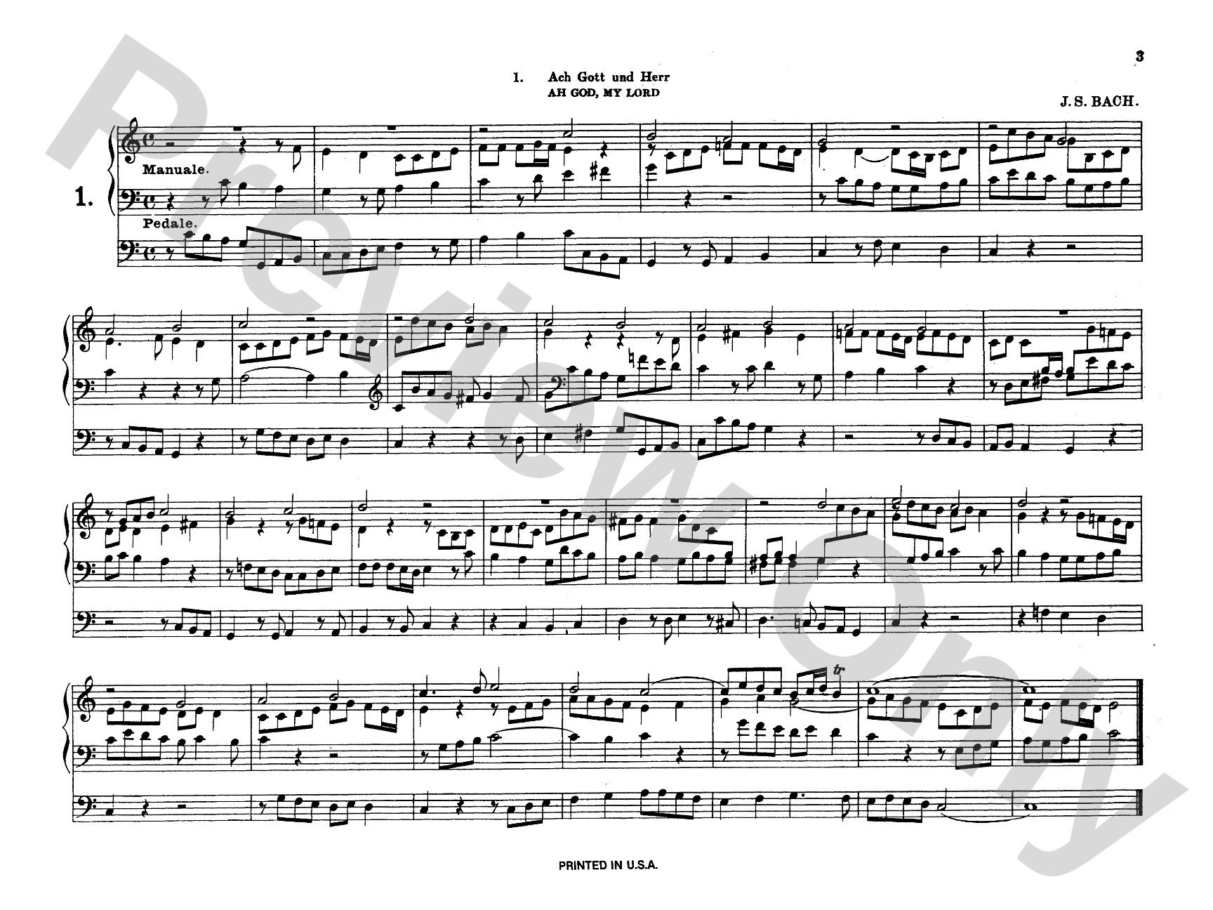 Bach: Complete Organ Works, Volume VI: Organ Comb Bound Book
