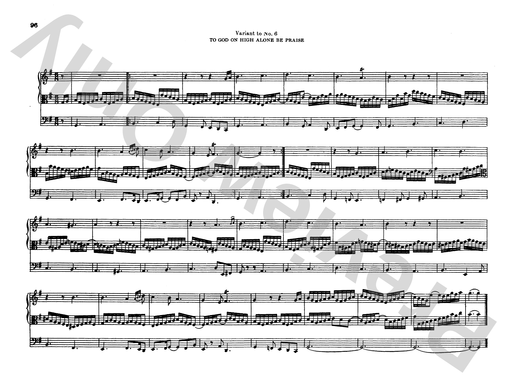 Bach: Complete Organ Works, Volume VI