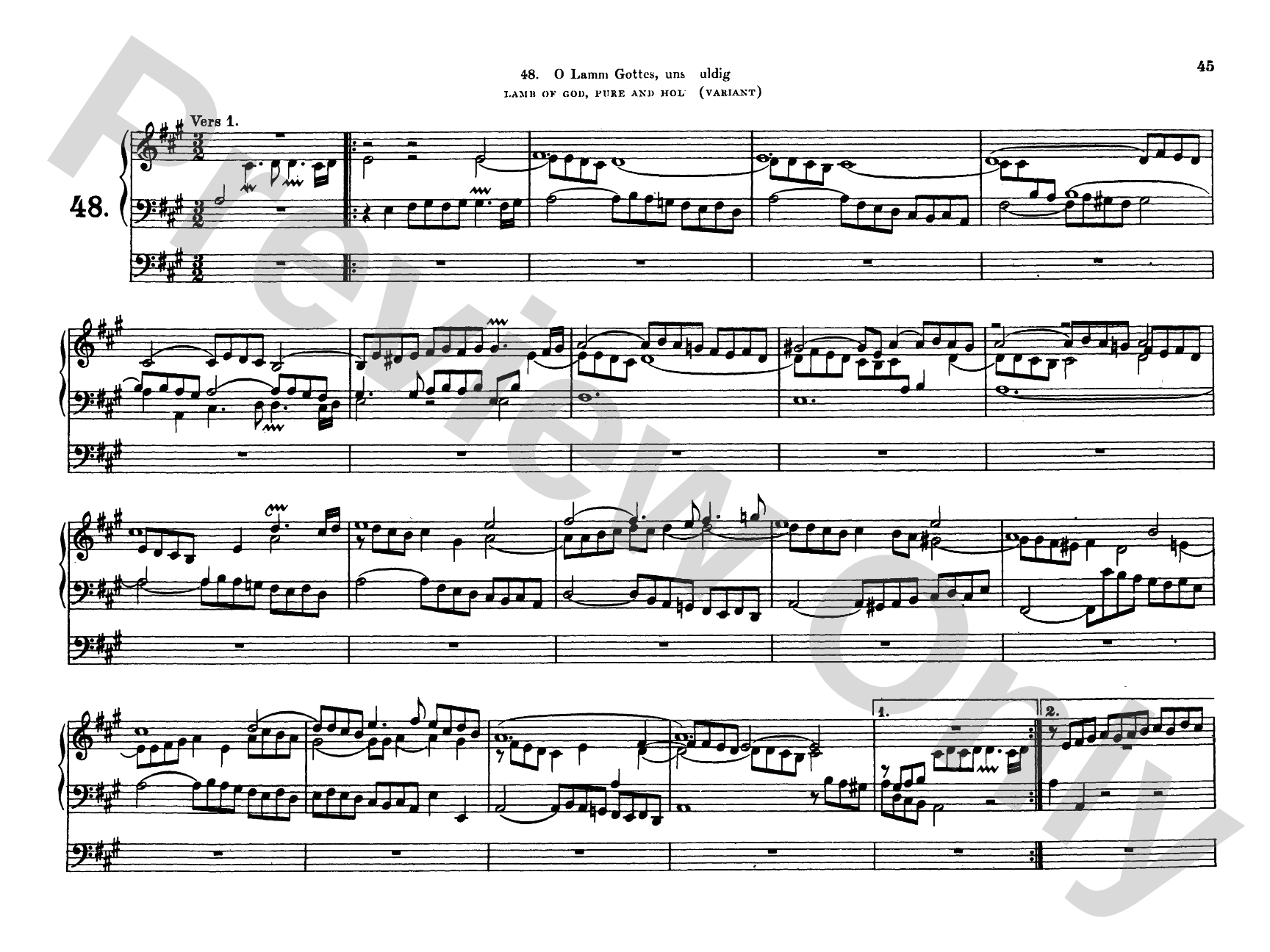 Bach: Complete Organ Works, Volume VII