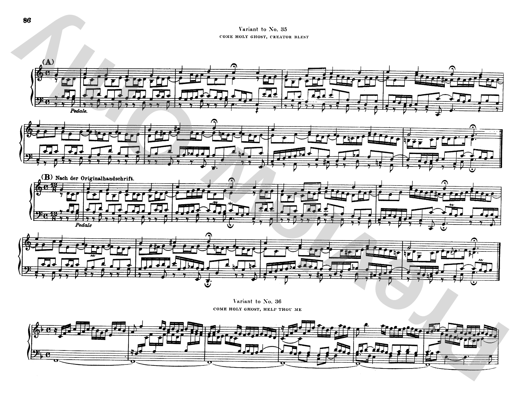 Bach: Complete Organ Works, Volume VII