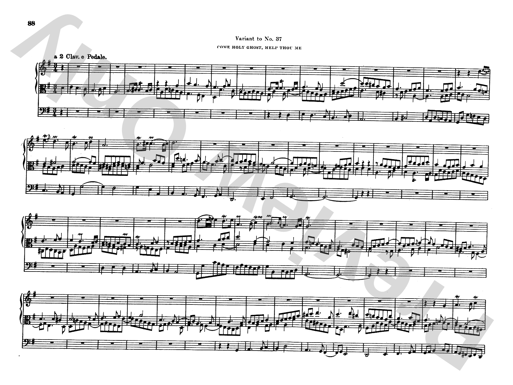 Bach: Complete Organ Works, Volume VII