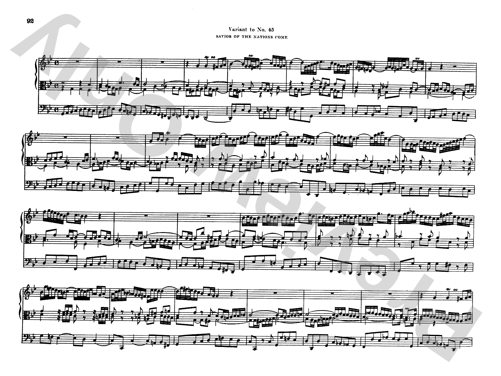 Bach: Complete Organ Works, Volume VII