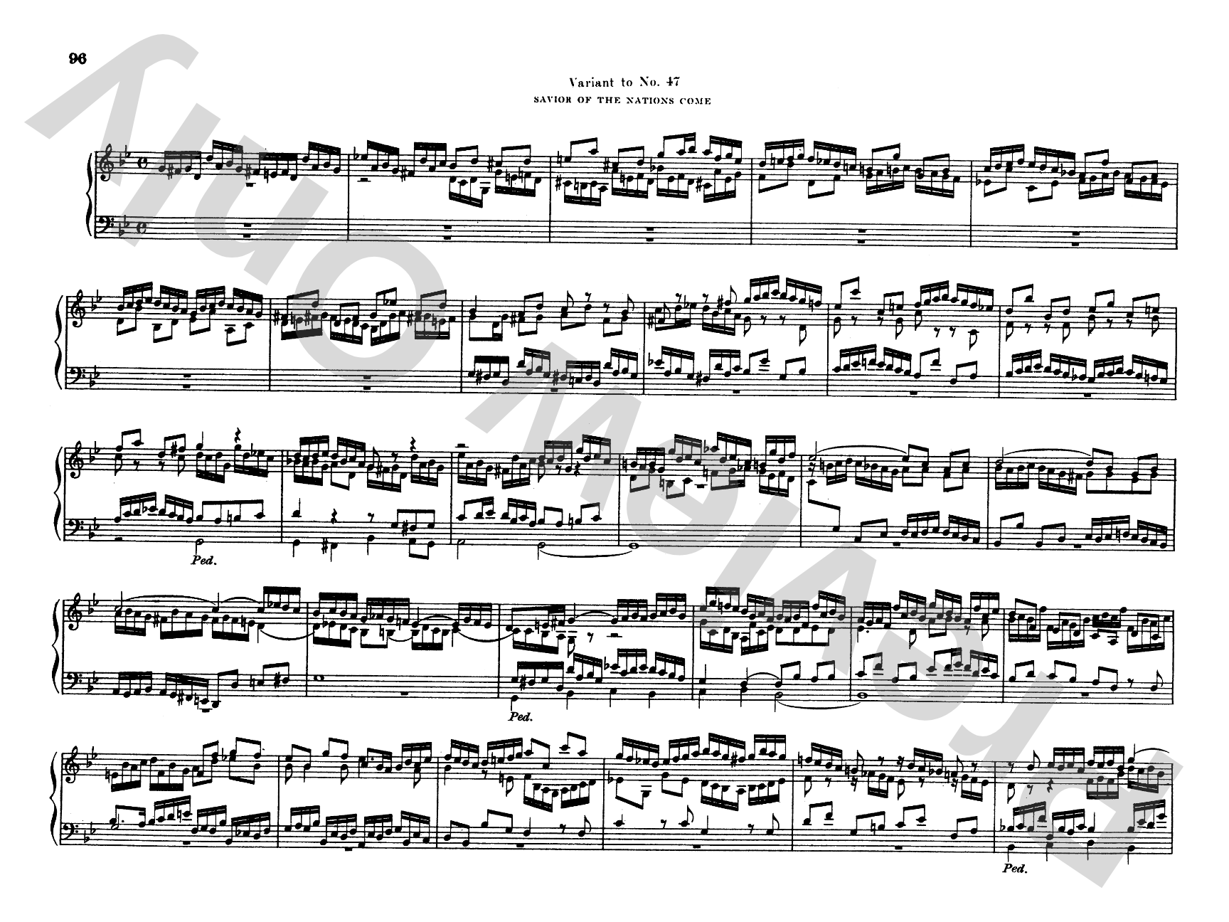 Bach: Complete Organ Works, Volume VII
