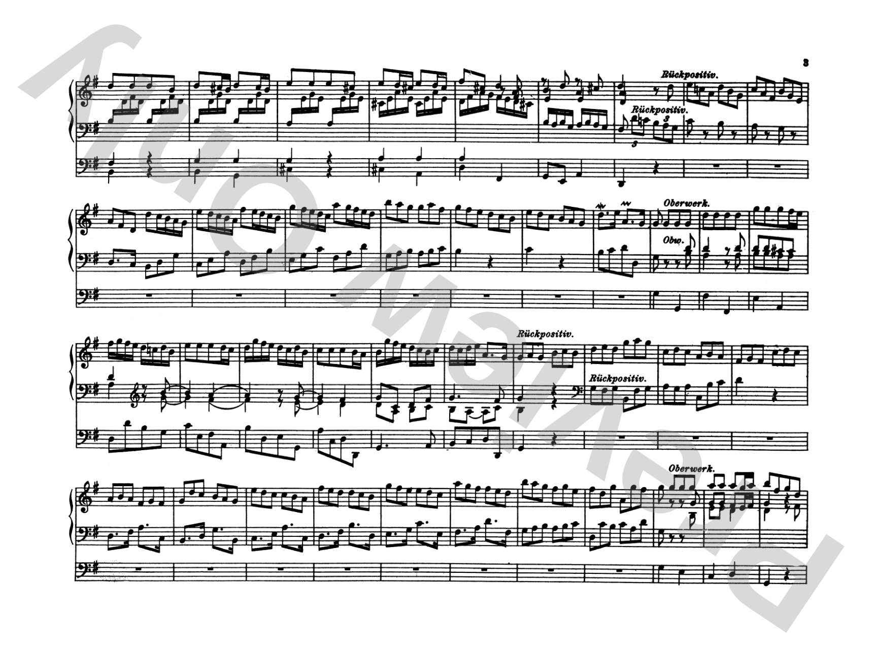 Bach: Complete Organ Works, Volume VIII: Organ Comb Bound Book