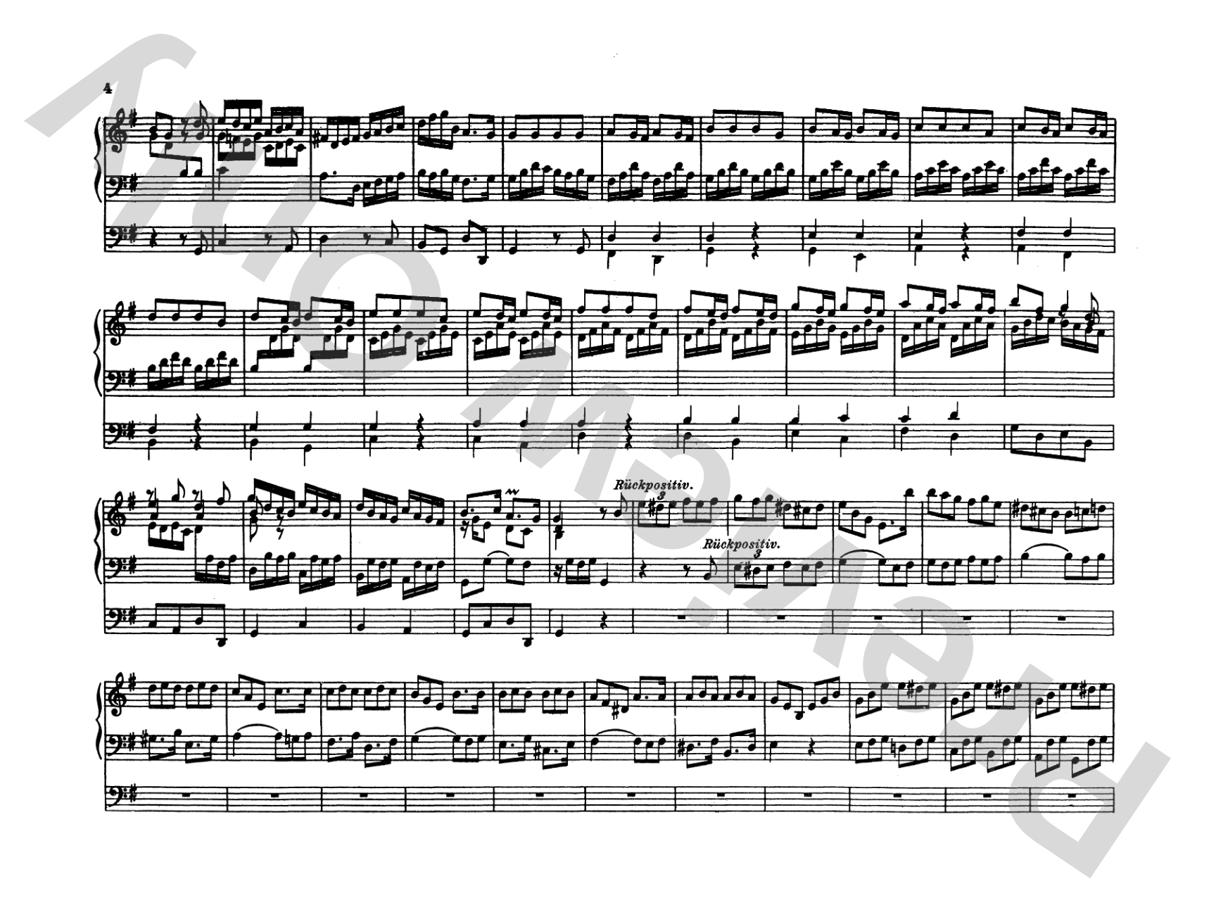 Bach: Complete Organ Works, Volume VIII: Organ Comb Bound Book