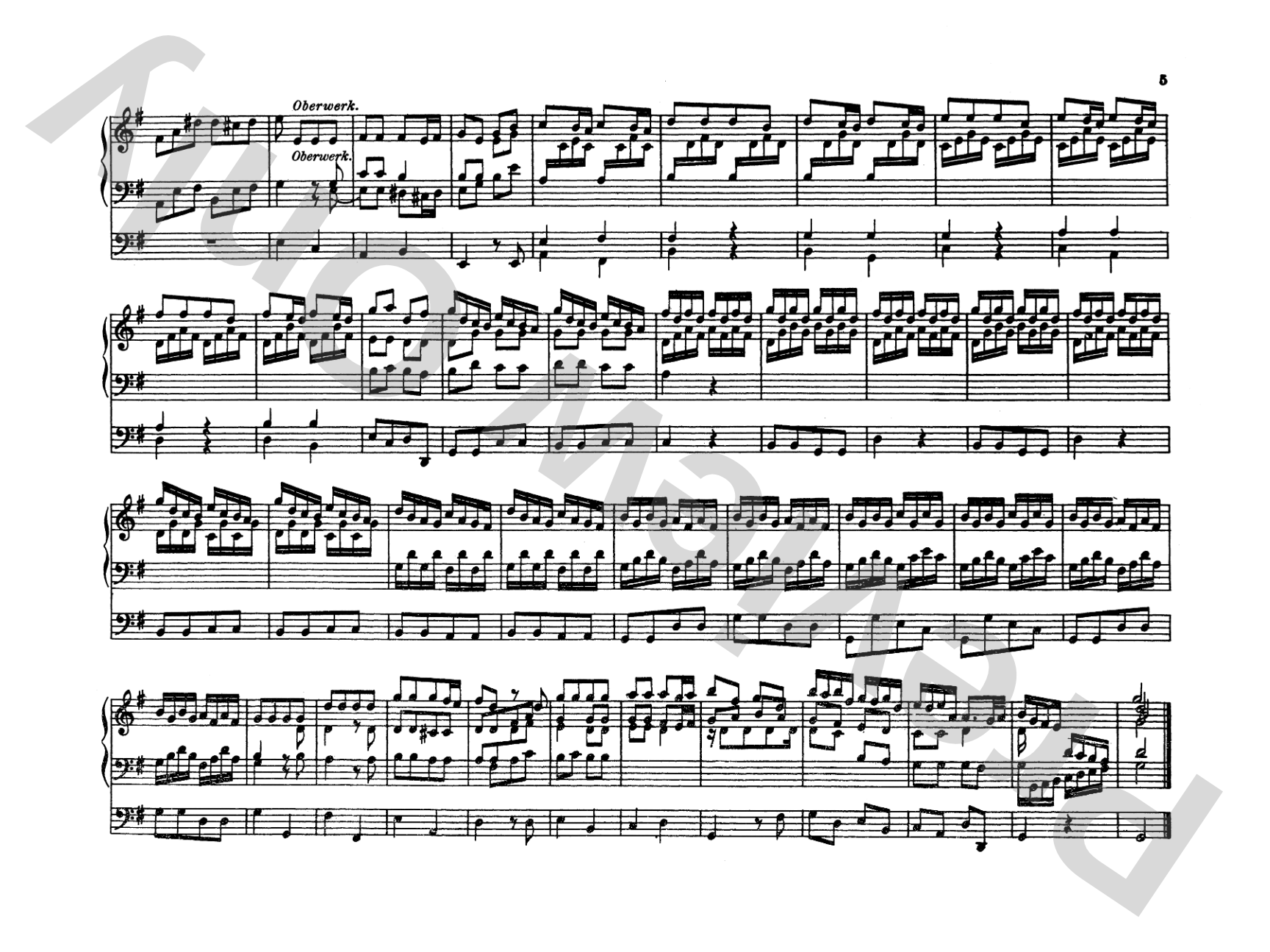 Bach: Complete Organ Works, Volume VIII: Organ Comb Bound Book