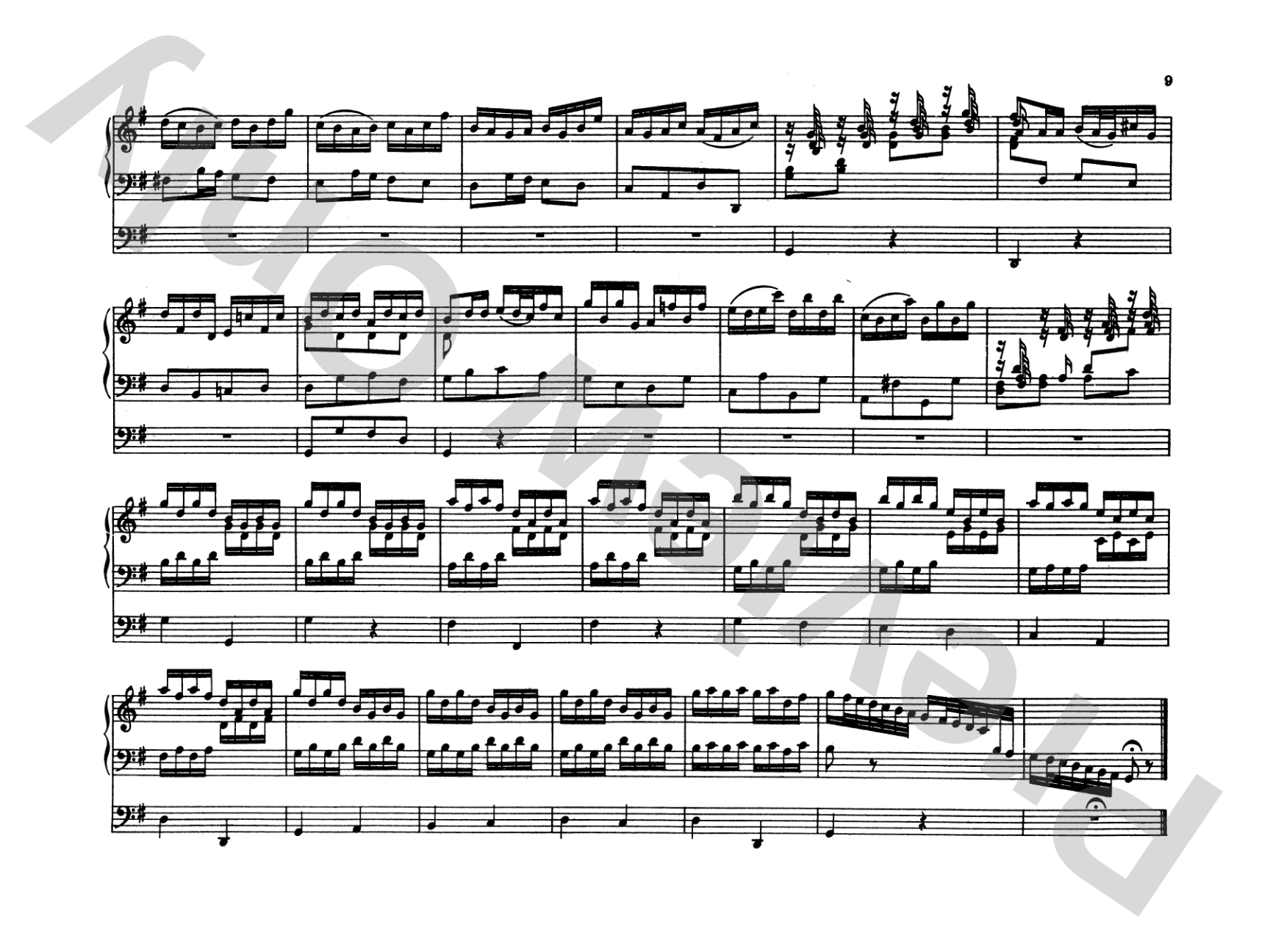 Bach: Complete Organ Works, Volume VIII: Organ Comb Bound Book