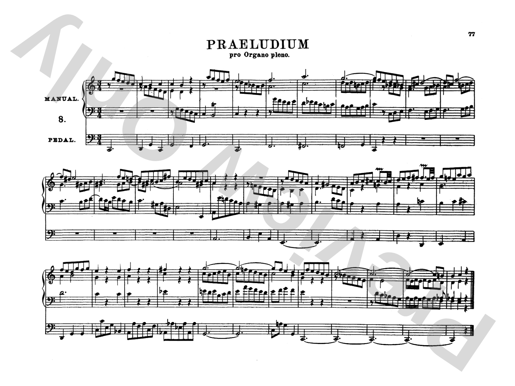 Bach: Complete Organ Works, Volume VIII